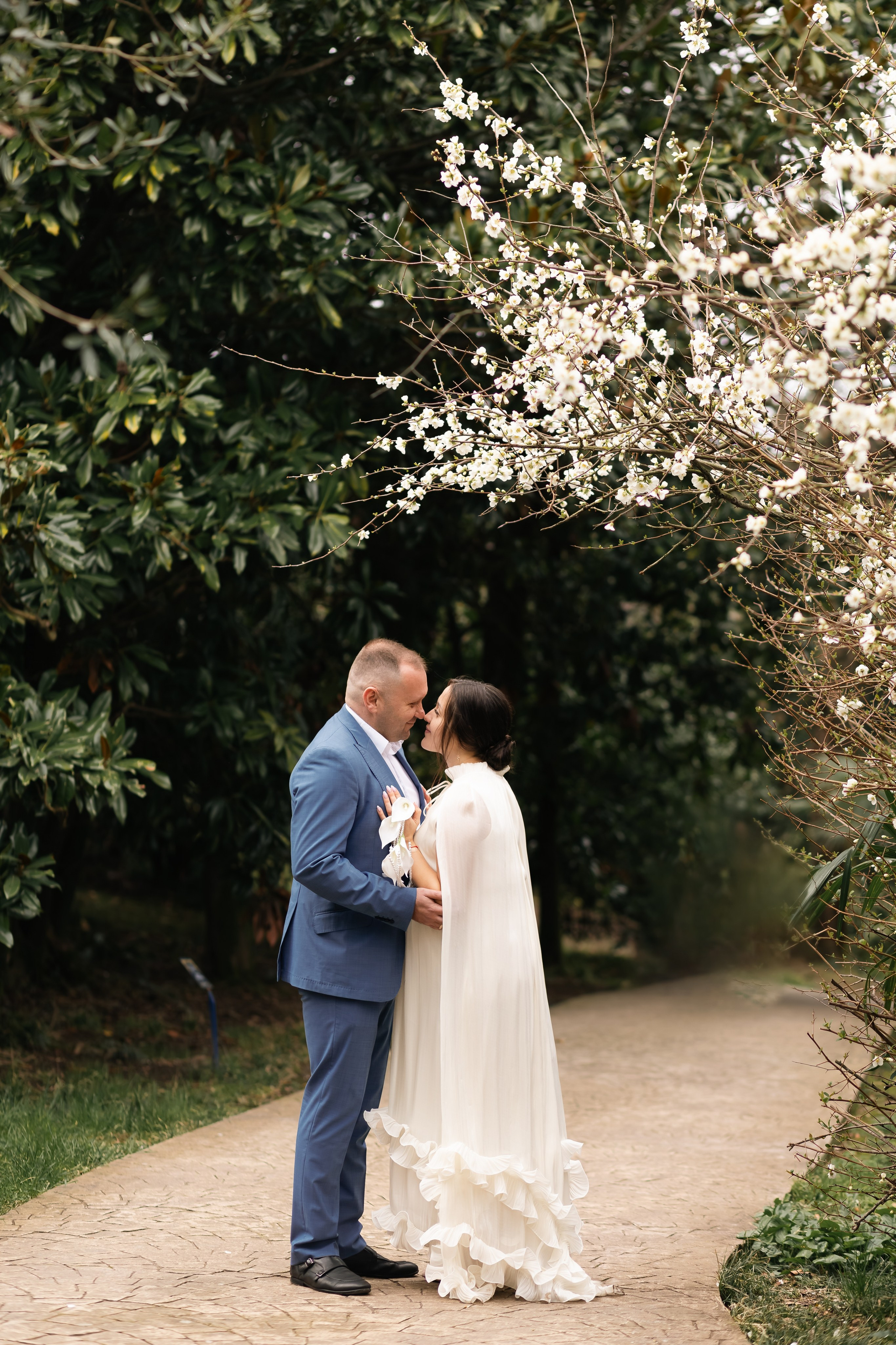 Свадебная фотосессия в парке «Южные Культуры». Адлер. Сочи. Фотограф Мария Камаева