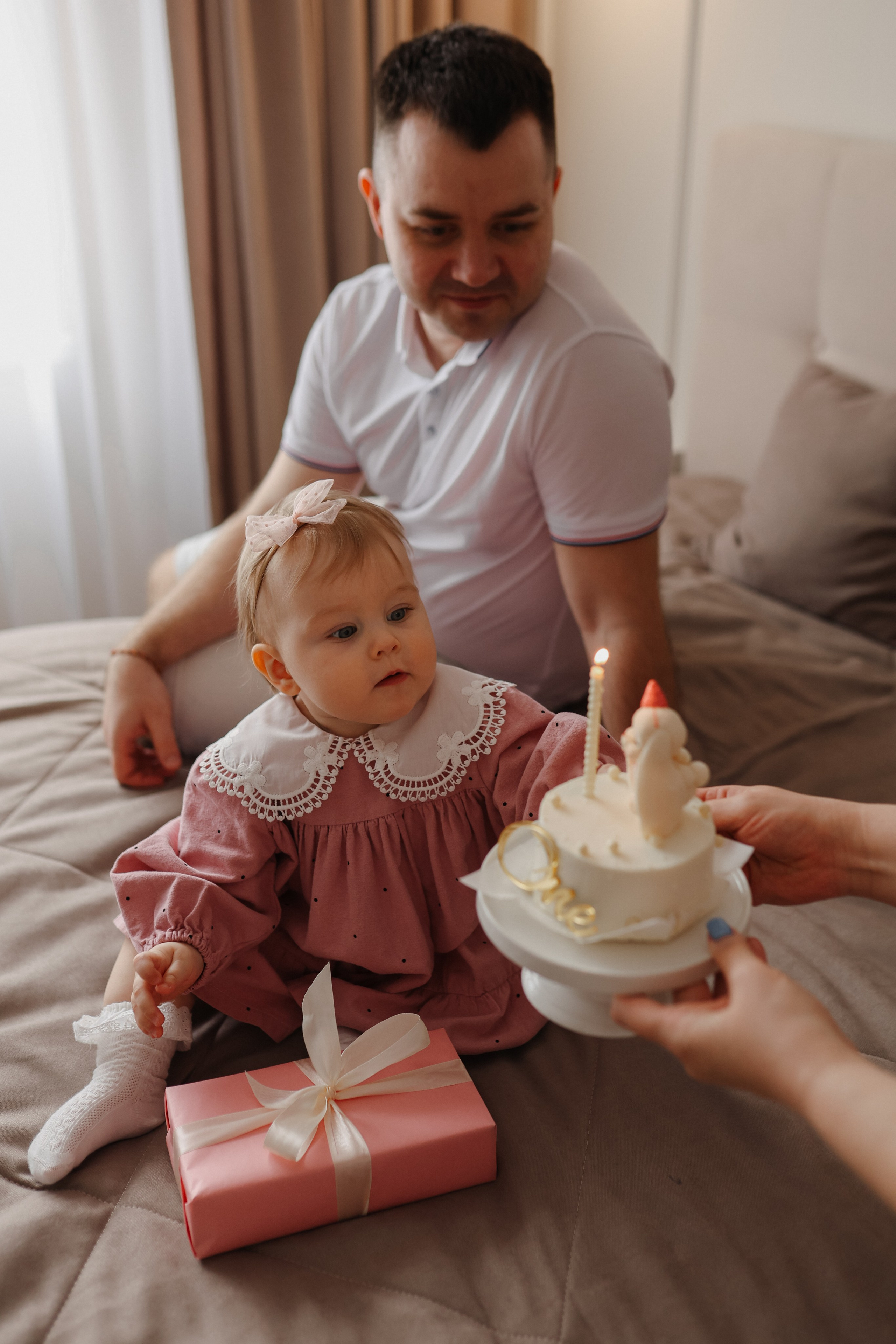 Верочка. 1 годик🤍. Фотограф на роды в Санкт-Петербурге, семейный, нью-борн Алиса Хрекова