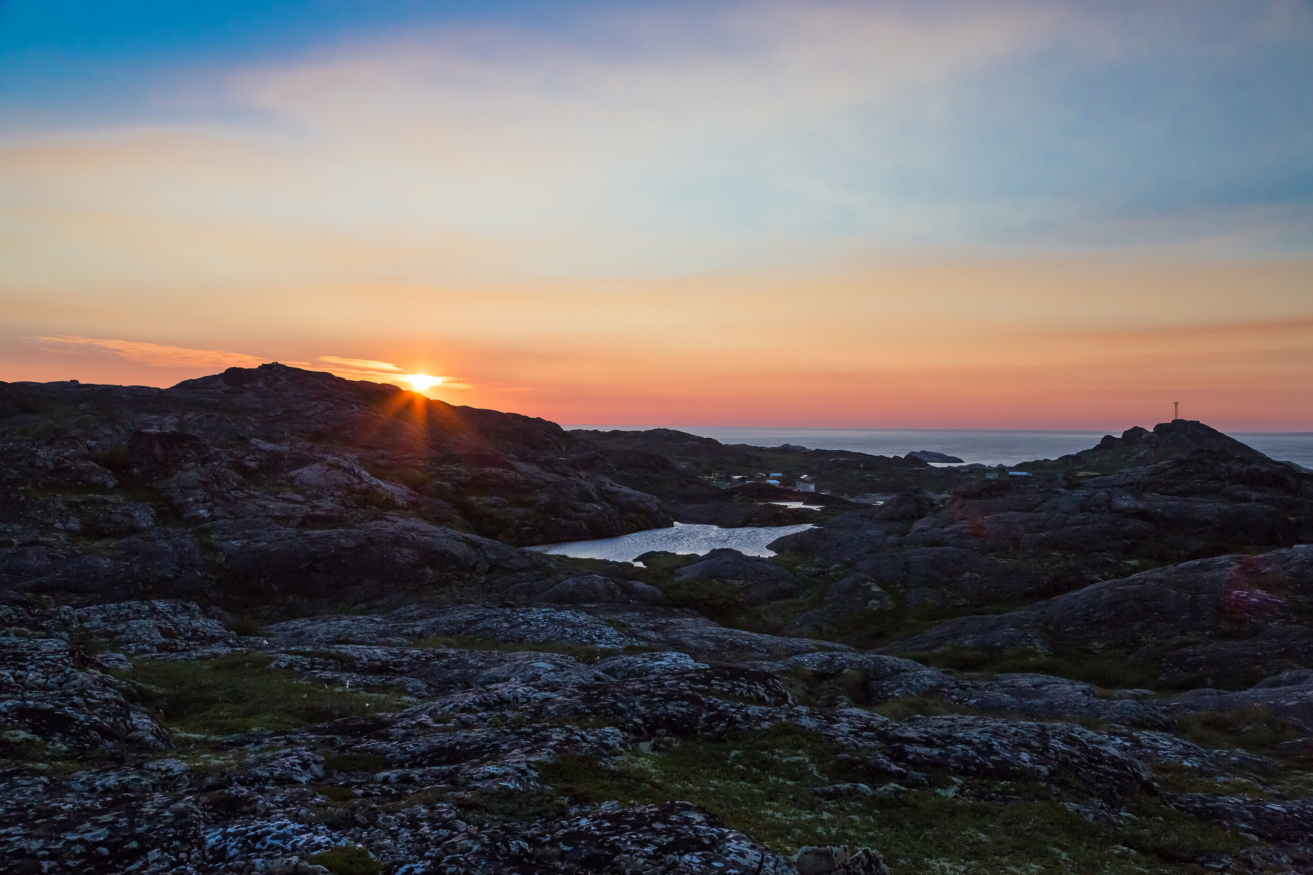Полуостров Немецкий. Пейзажи Крайнего Севера. Баренцево море, Рыбачий, Средний, Немецкий