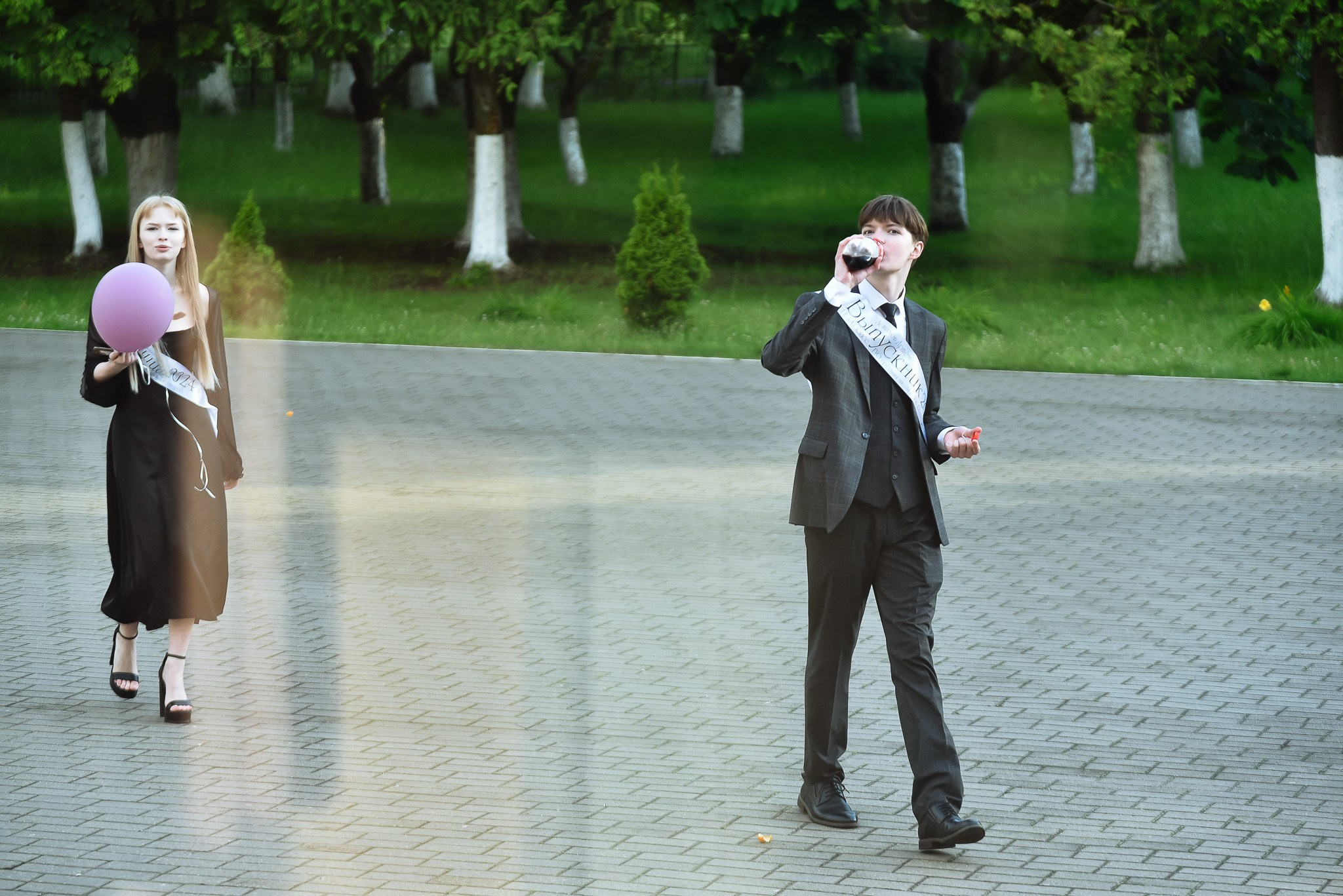 Выпускной 11 кл (до банкета). Фотограф Олег Юршевич Солигорск Минск