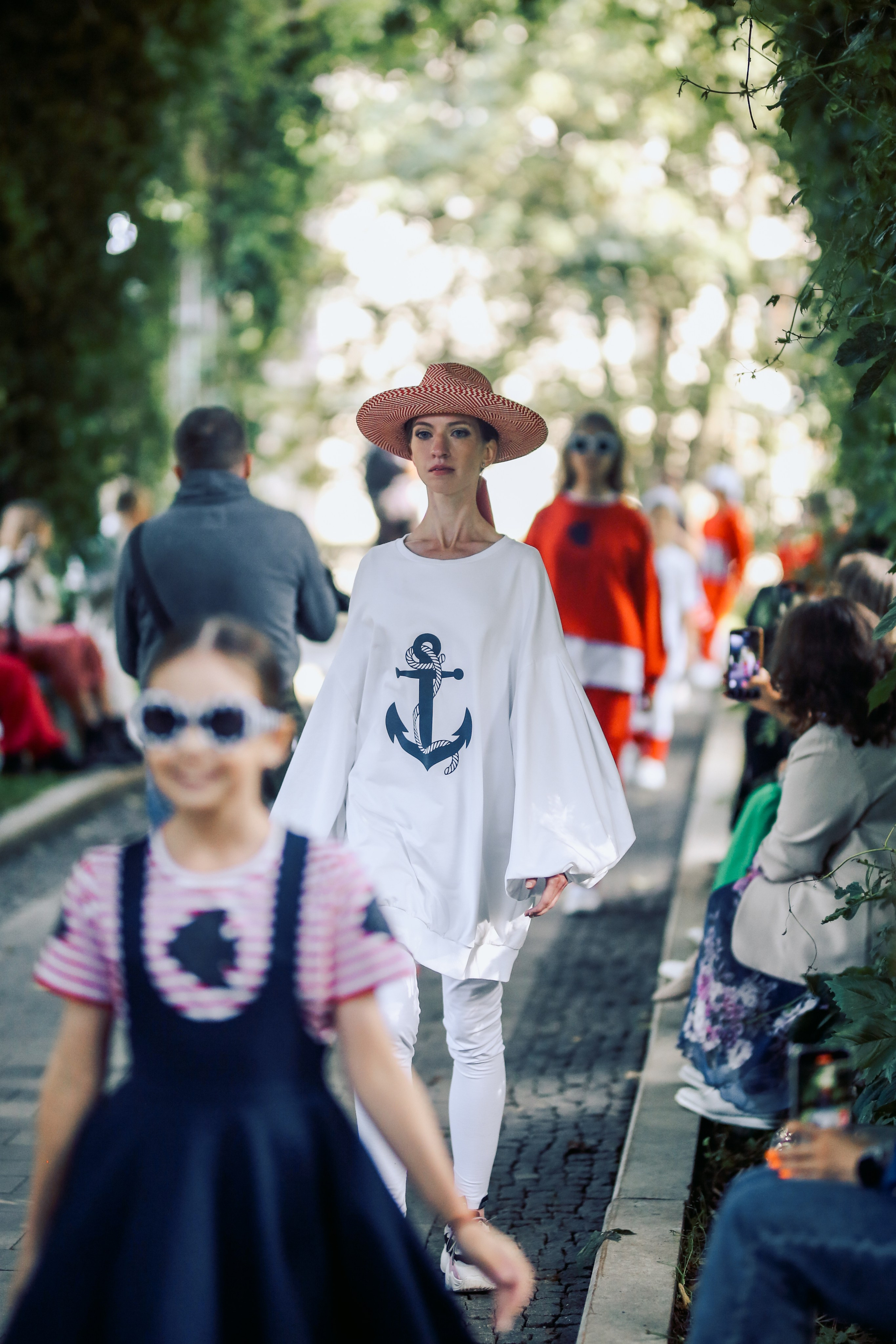 Зелёный подиум. Фотограф Анастасия Залевская