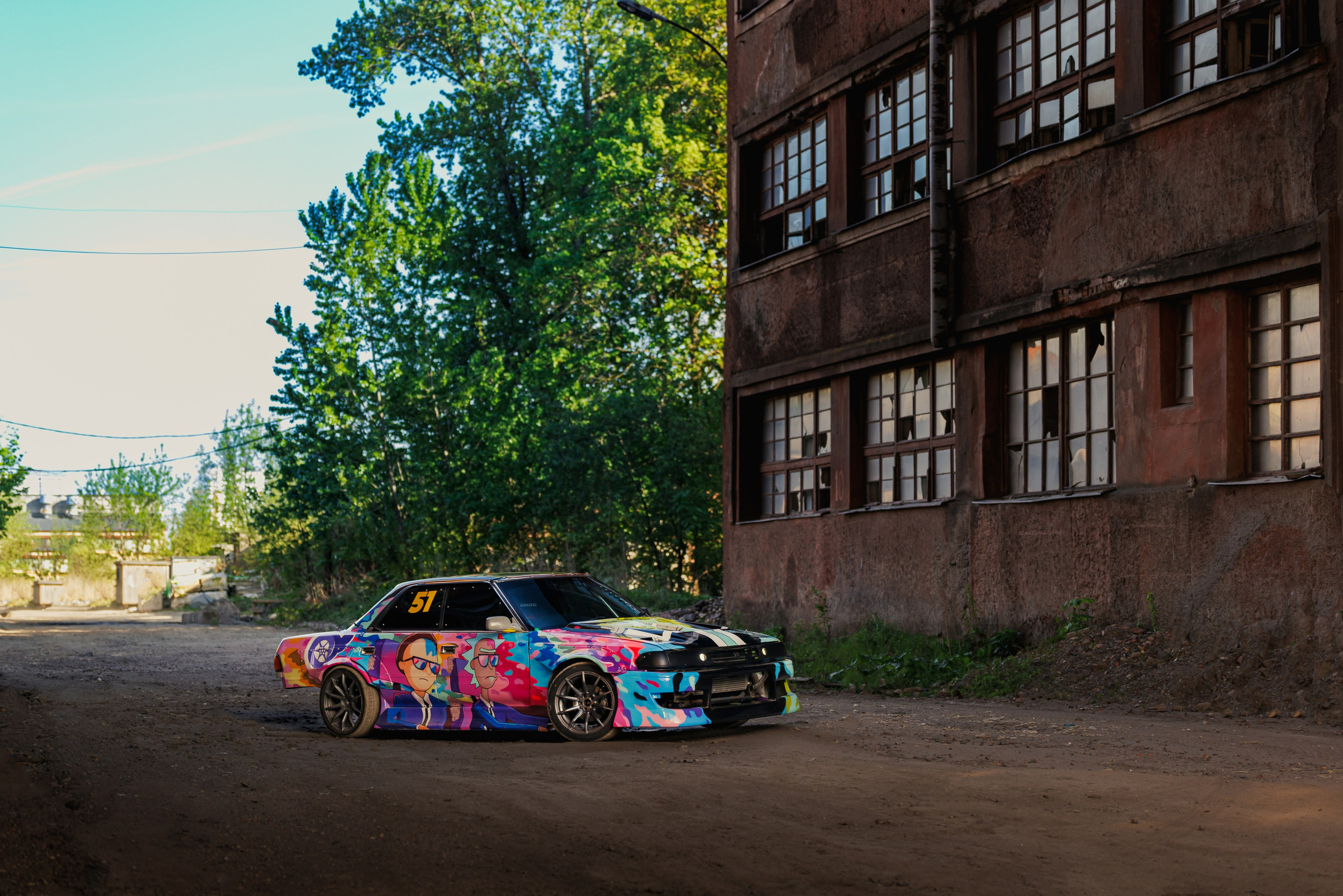 Toyota Chaser 81. Автомобильный фотограф в Санкт-Петербурге — Илья Kaseone_1