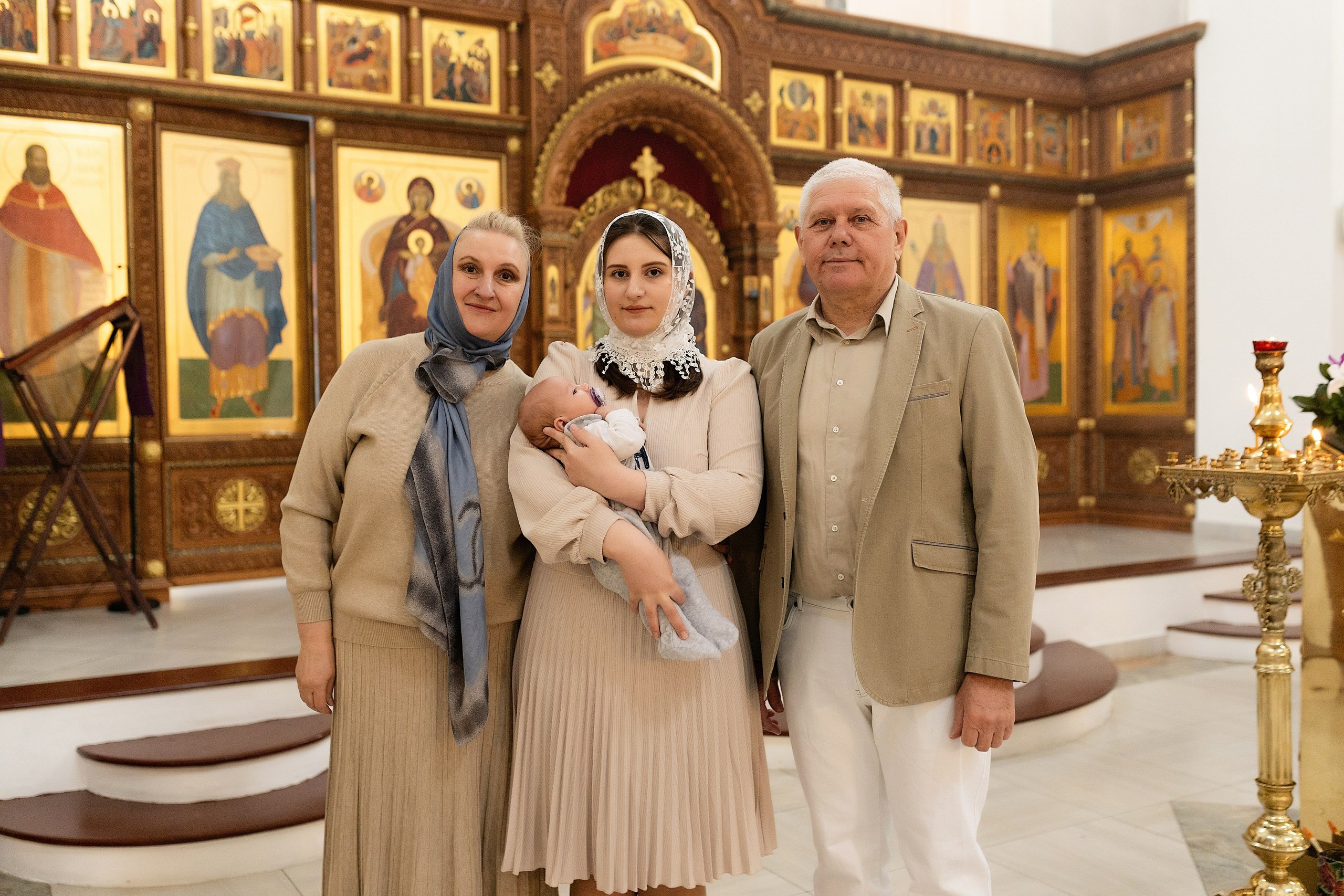 Таинство крещения Алисы. Фотограф в Железнодорожном и Балашихе