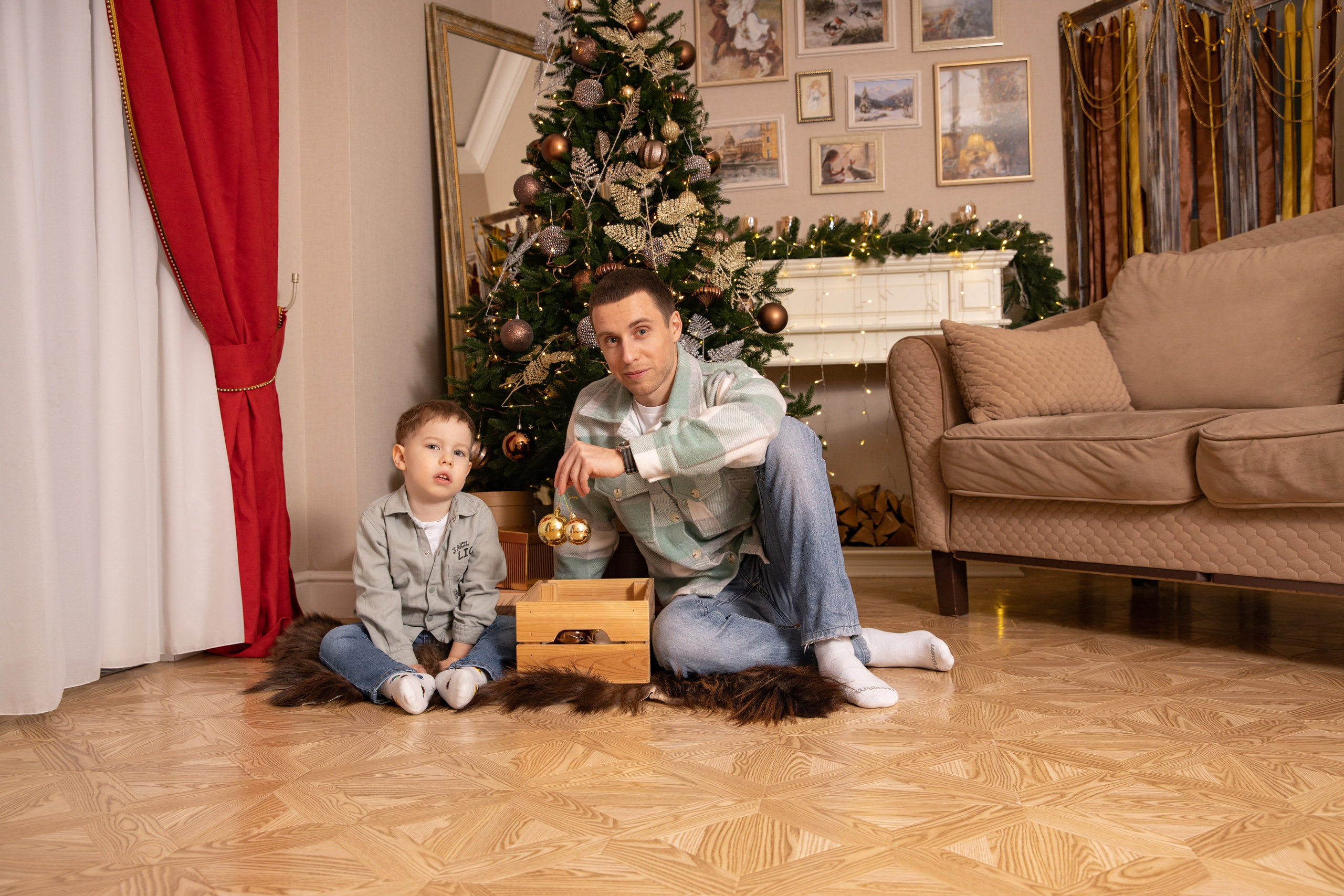 Первые новогодние для Натали. Фотограф в Железнодорожном и Балашихе
