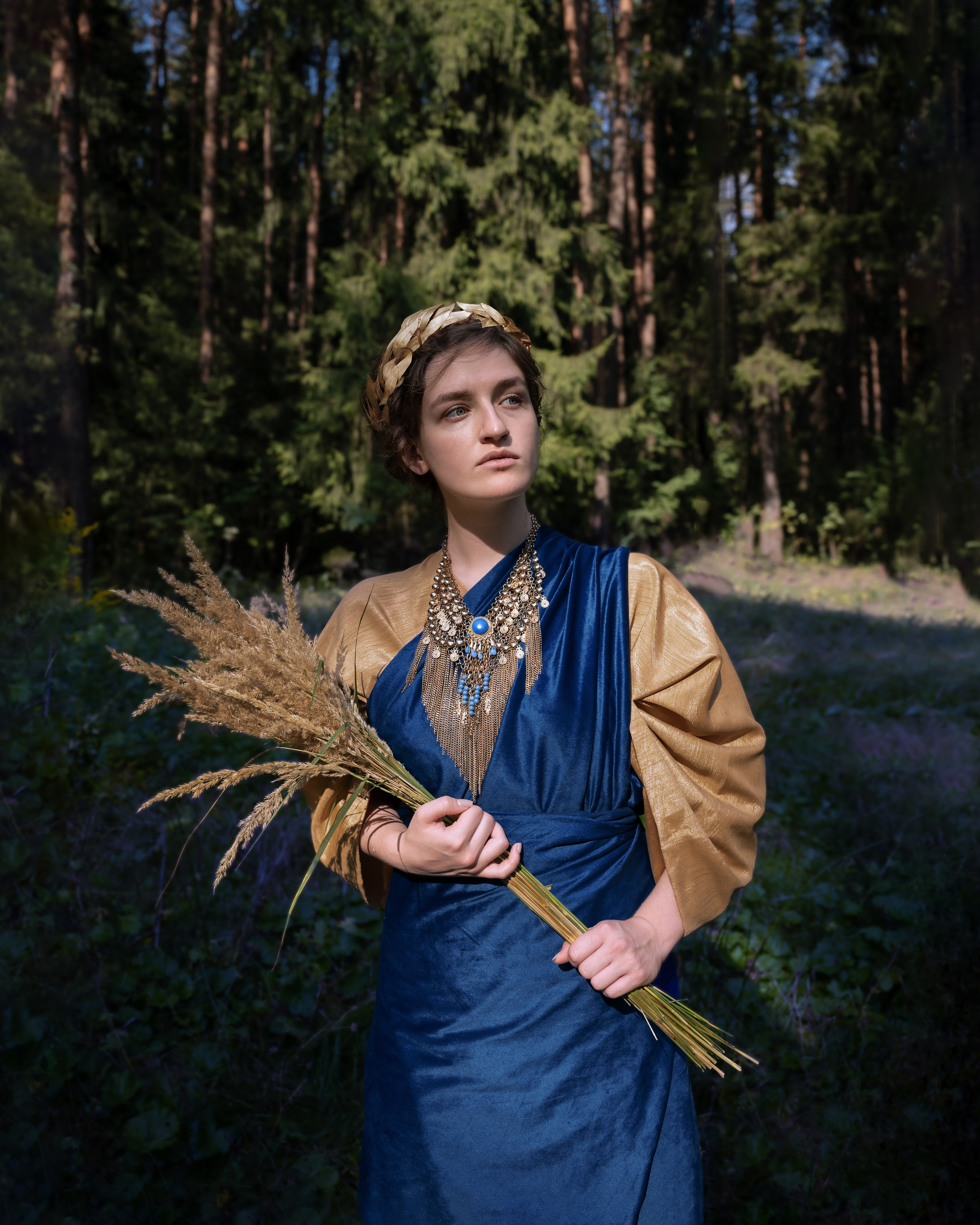 Времена Года. Деметра и Персефона. Анна Новосельцева. Индивидуальные фотосессии в Москве и М.О