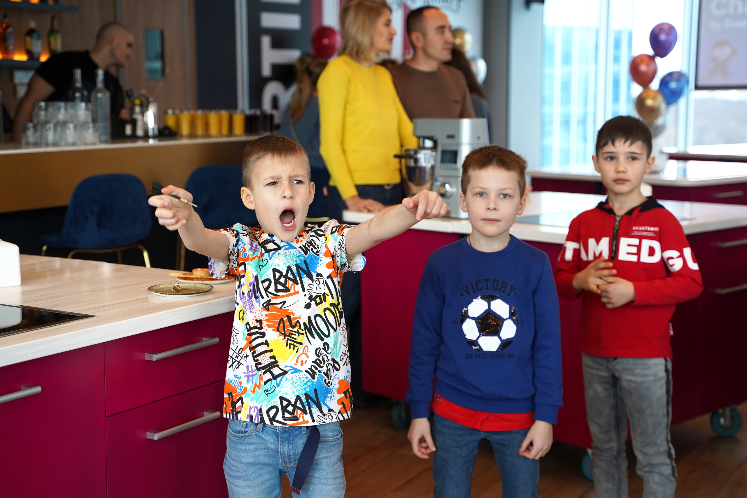 День Рождения в кулинарной студии. Фотограф в Одинцово, Москве