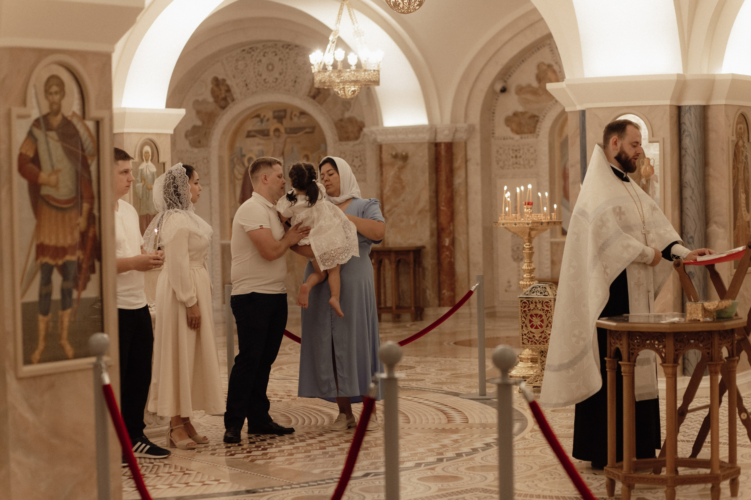 Крещение Киры. Семейный и свадебный фотограф в Челябинске Мария Леонтьева