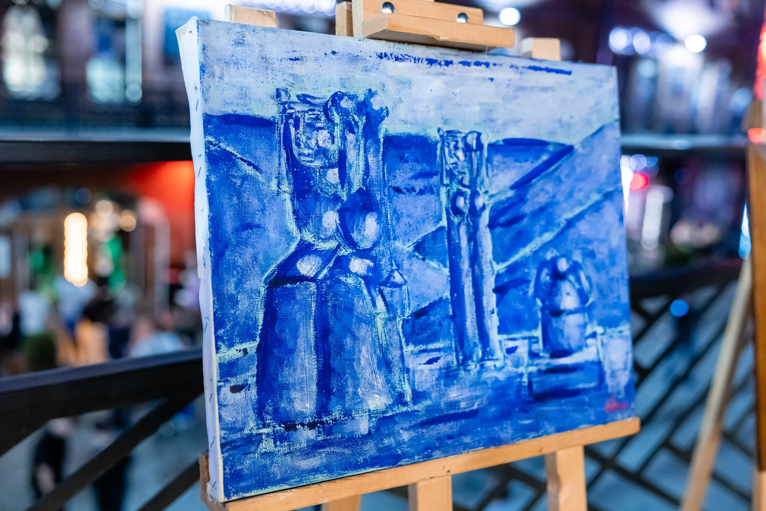 Выставка работ Дениса Шевчука в ресторане Attolini. Фотограф в Санкт-Петербурге — Сергей Петров