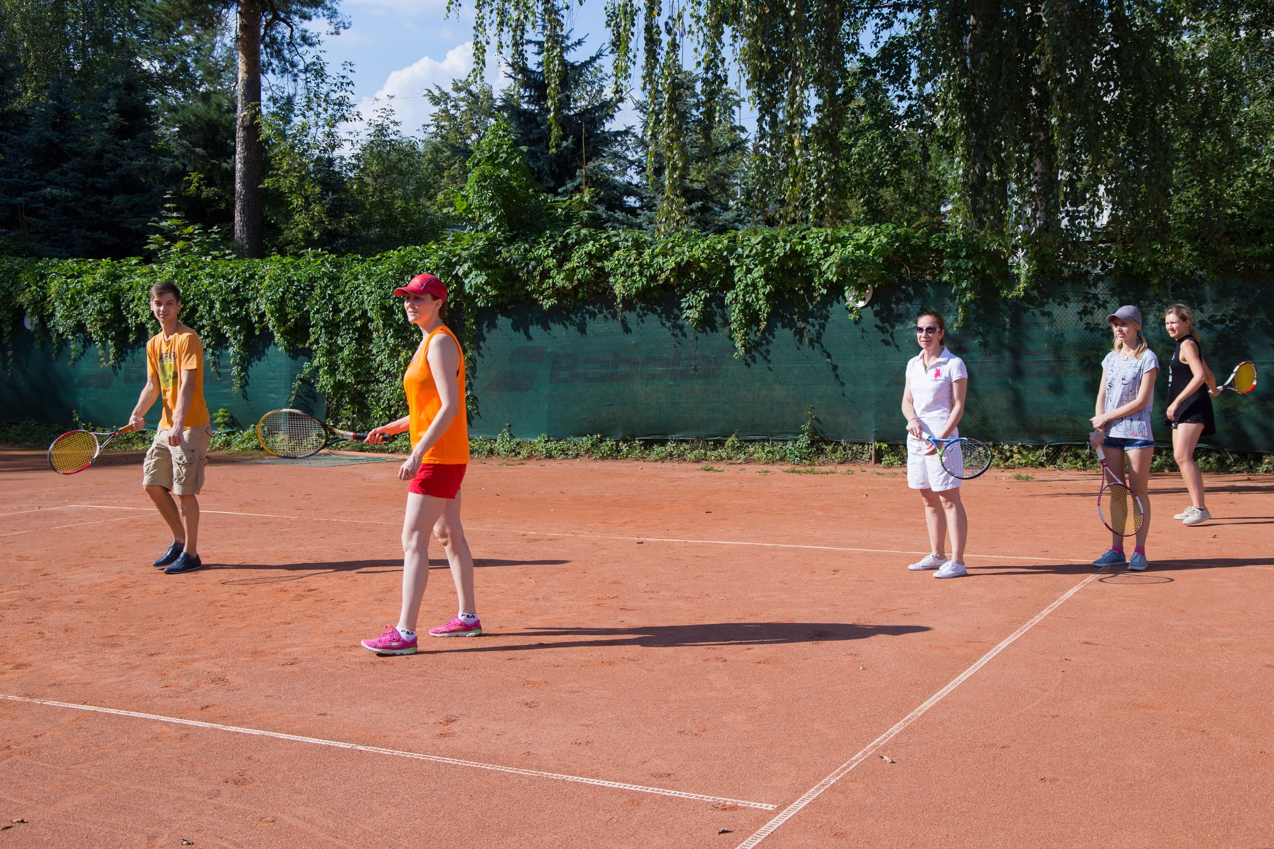 Мастер-класс по теннису | 21.08.2016. Галерея Фантим