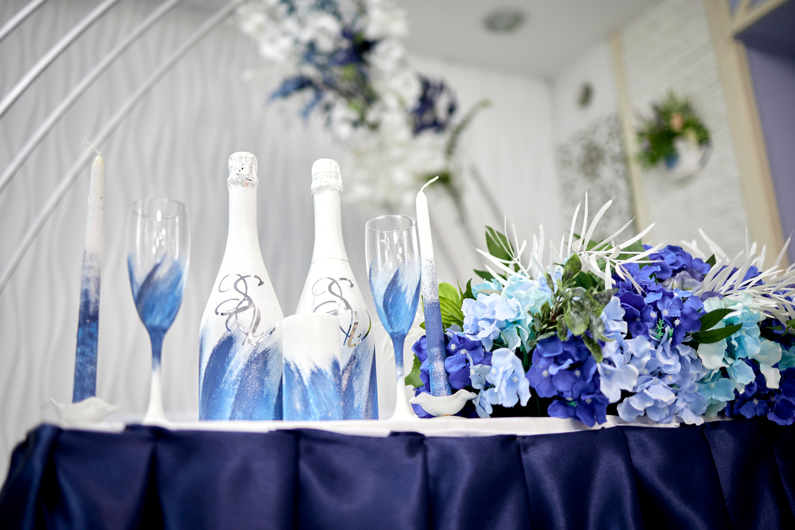 Кафе Гжель (синий цвет). Фотограф Иван Кузьмин на любое Ваше мероприятие