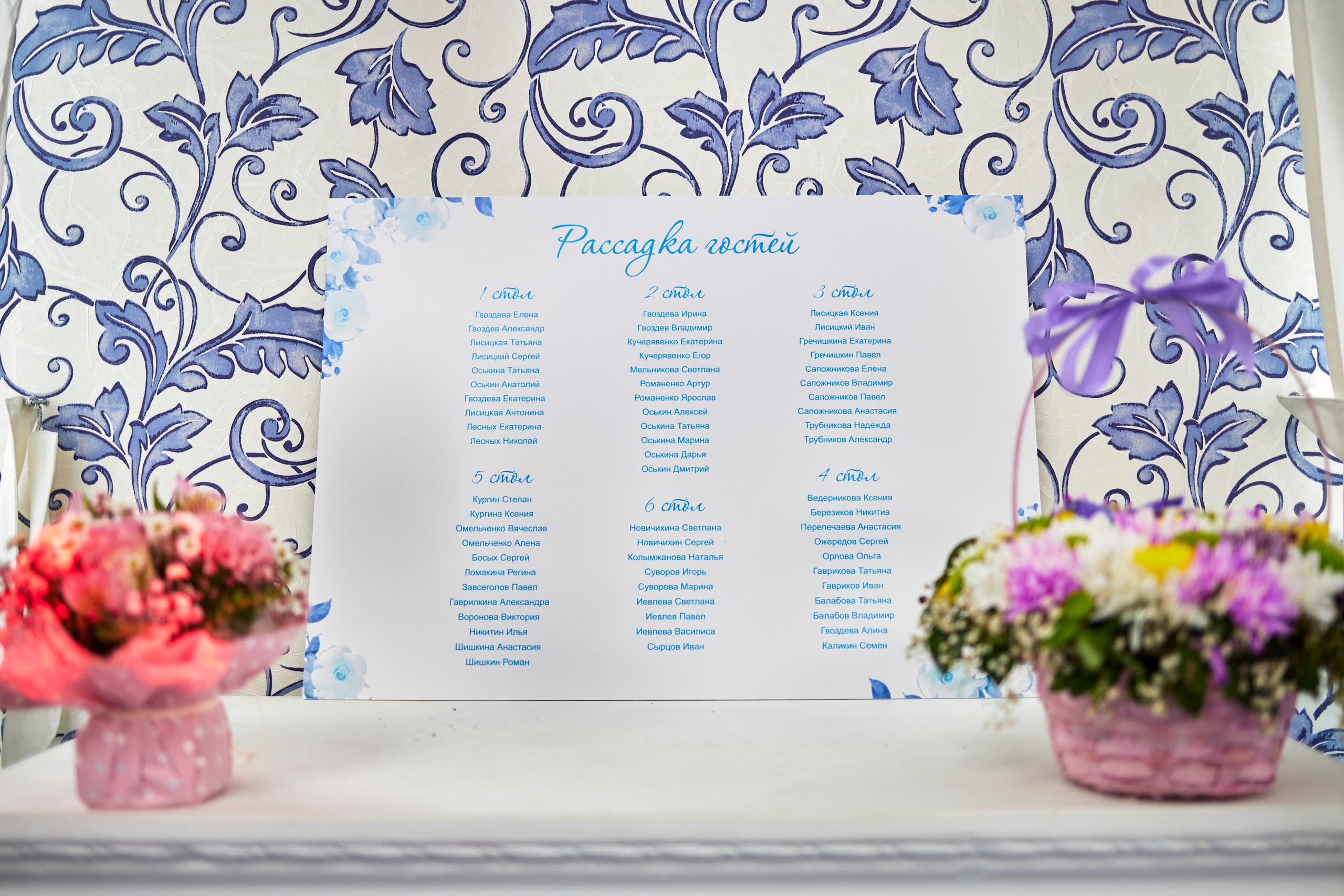 Кафе Гжель (голубой цвет). Фотограф Иван Кузьмин на любое Ваше мероприятие