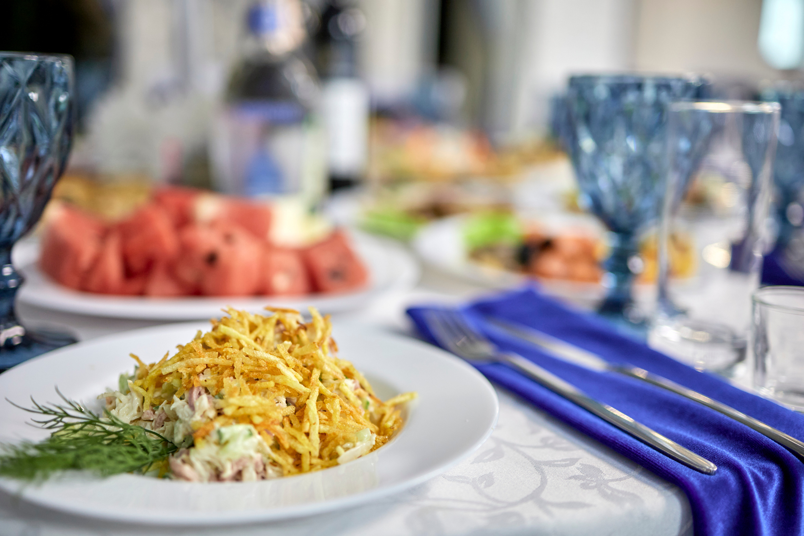 Кафе Гжель (синий цвет). Фотограф Иван Кузьмин на любое Ваше мероприятие