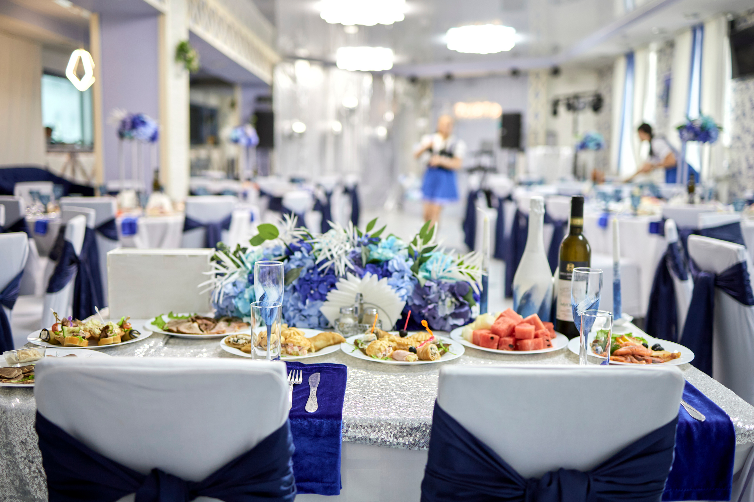 Кафе Гжель (синий цвет). Фотограф Иван Кузьмин на любое Ваше мероприятие