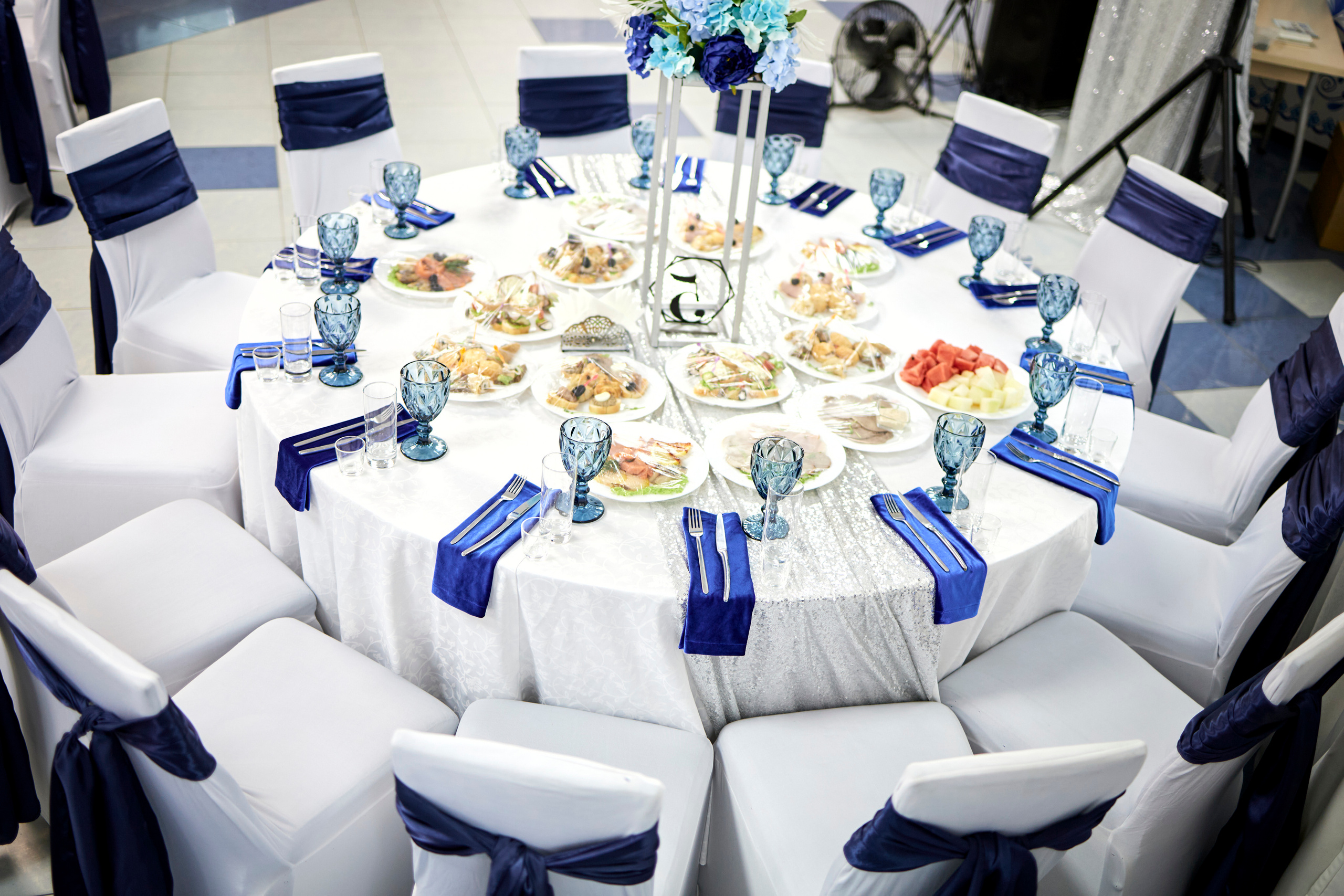 Кафе Гжель (синий цвет). Фотограф Иван Кузьмин на любое Ваше мероприятие