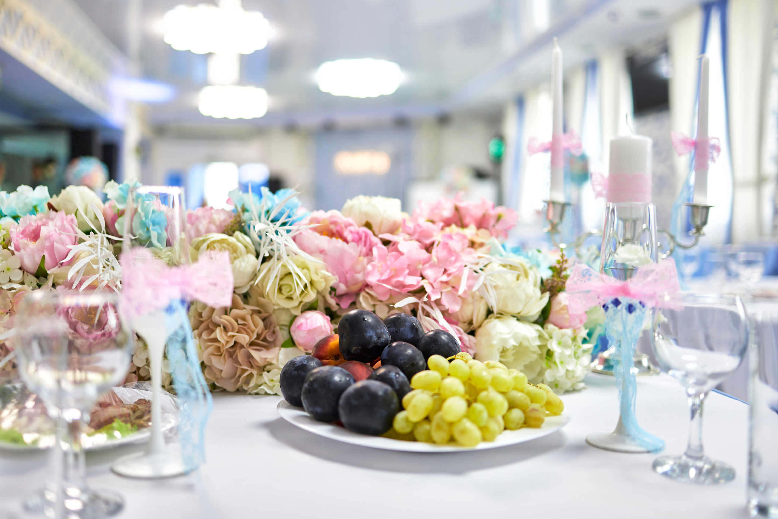 Кафе Гжель (голубой цвет). Фотограф Иван Кузьмин на любое Ваше мероприятие