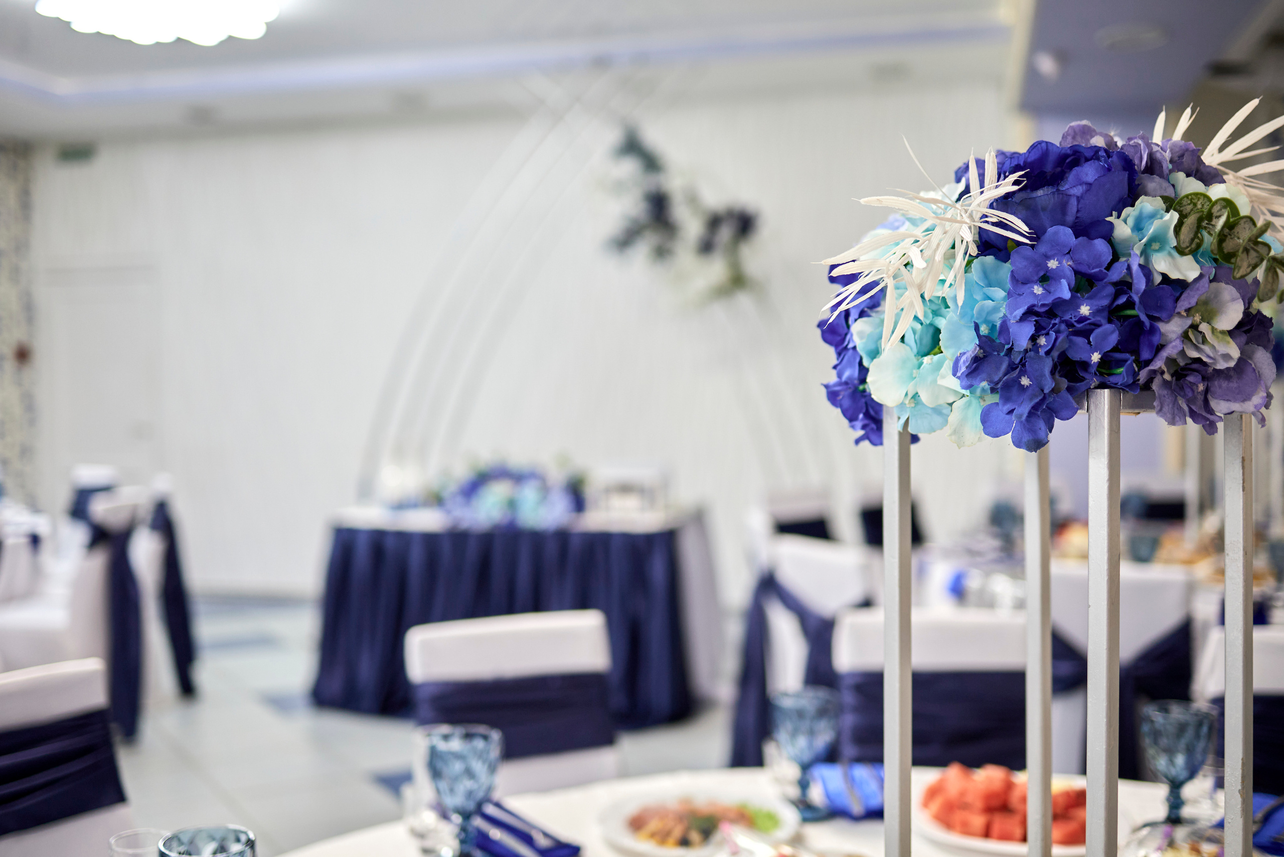 Кафе Гжель (синий цвет). Фотограф Иван Кузьмин на любое Ваше мероприятие