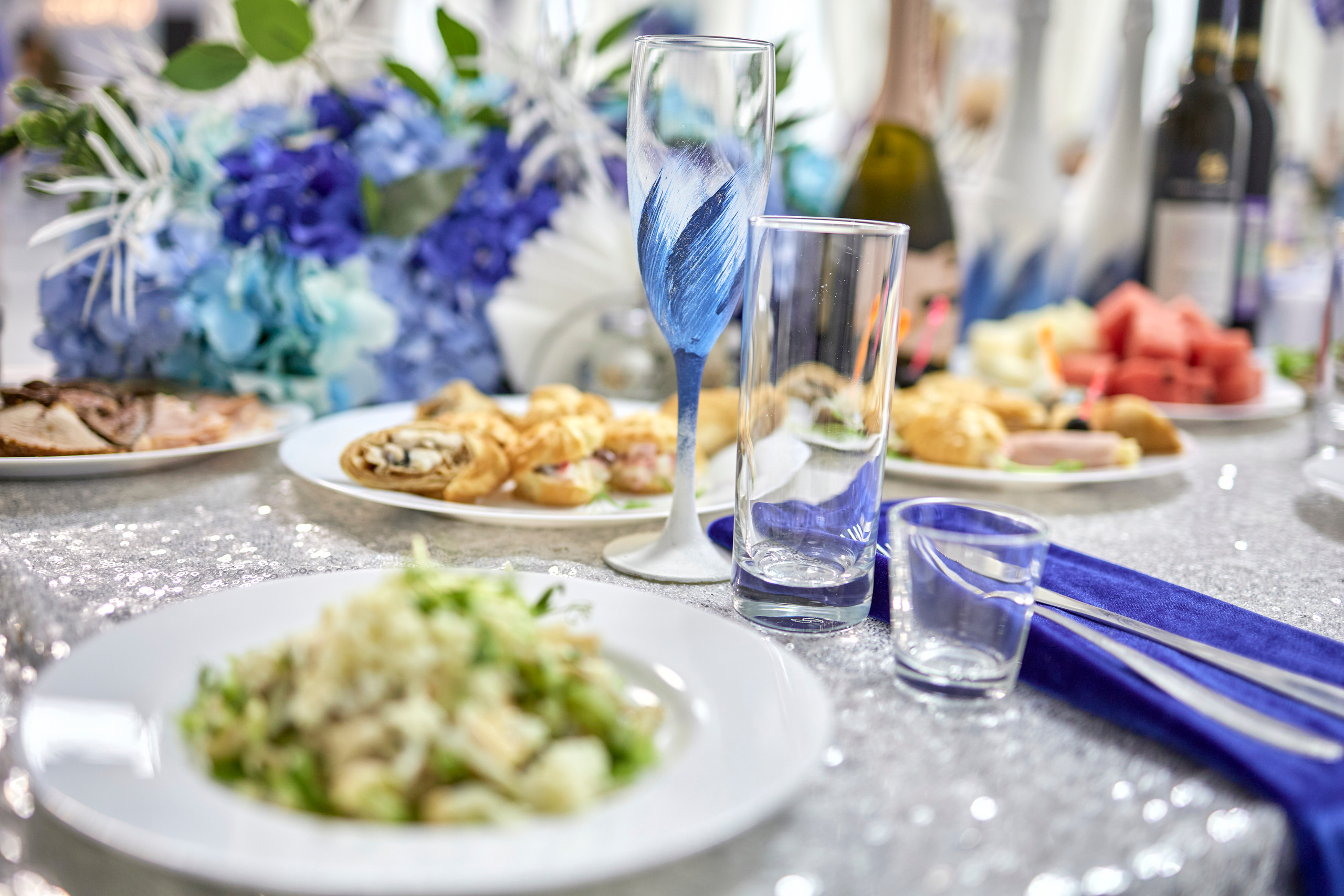 Кафе Гжель (синий цвет). Фотограф Иван Кузьмин на любое Ваше мероприятие