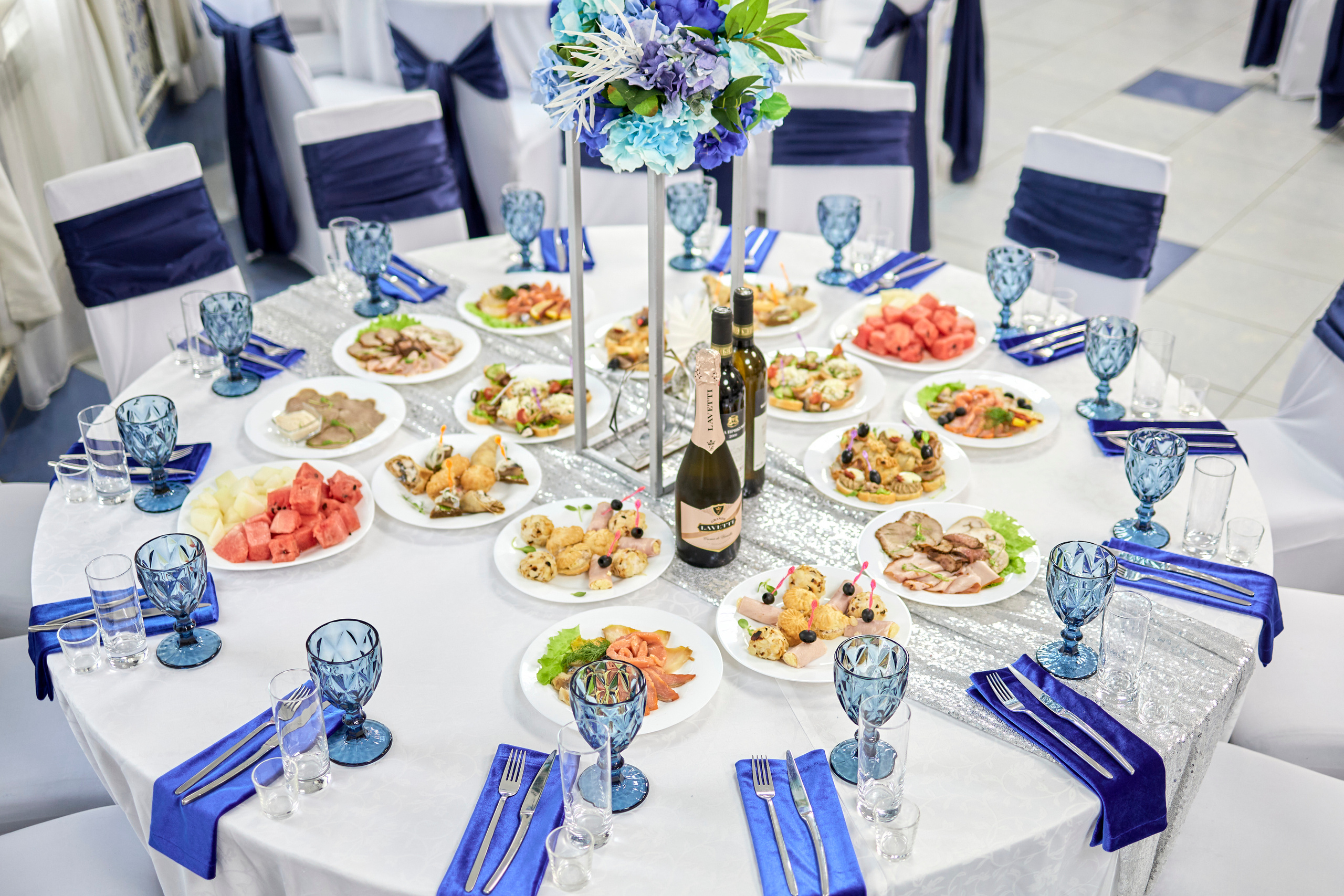 Кафе Гжель (синий цвет). Фотограф Иван Кузьмин на любое Ваше мероприятие