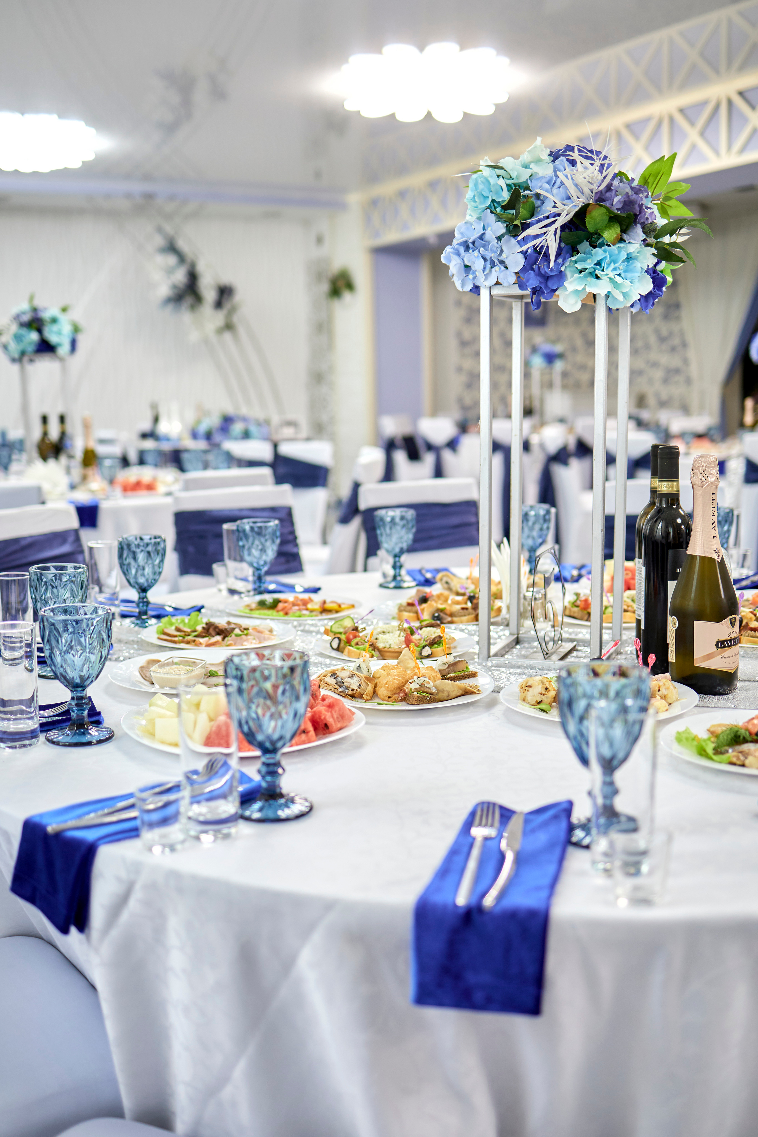 Кафе Гжель (синий цвет). Фотограф Иван Кузьмин на любое Ваше мероприятие