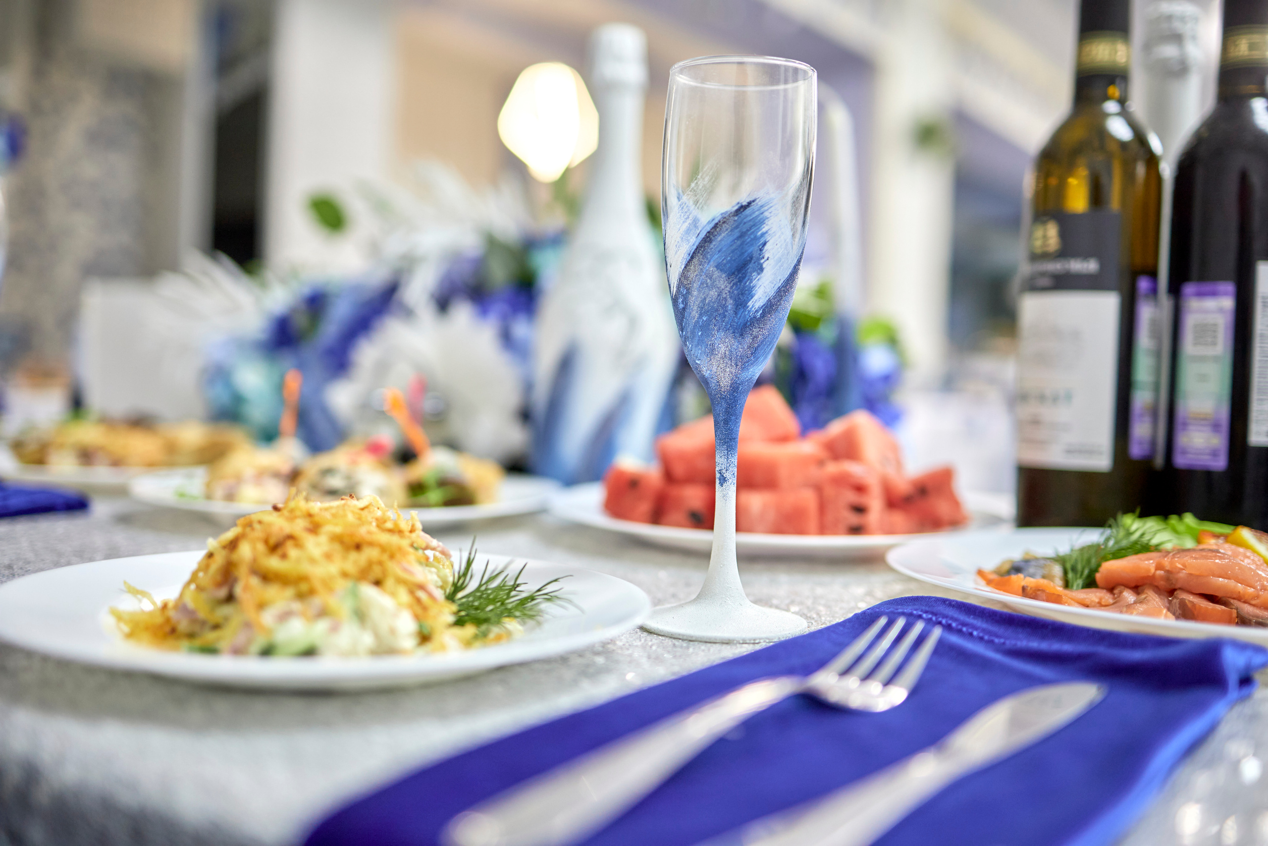 Кафе Гжель (синий цвет). Фотограф Иван Кузьмин на любое Ваше мероприятие