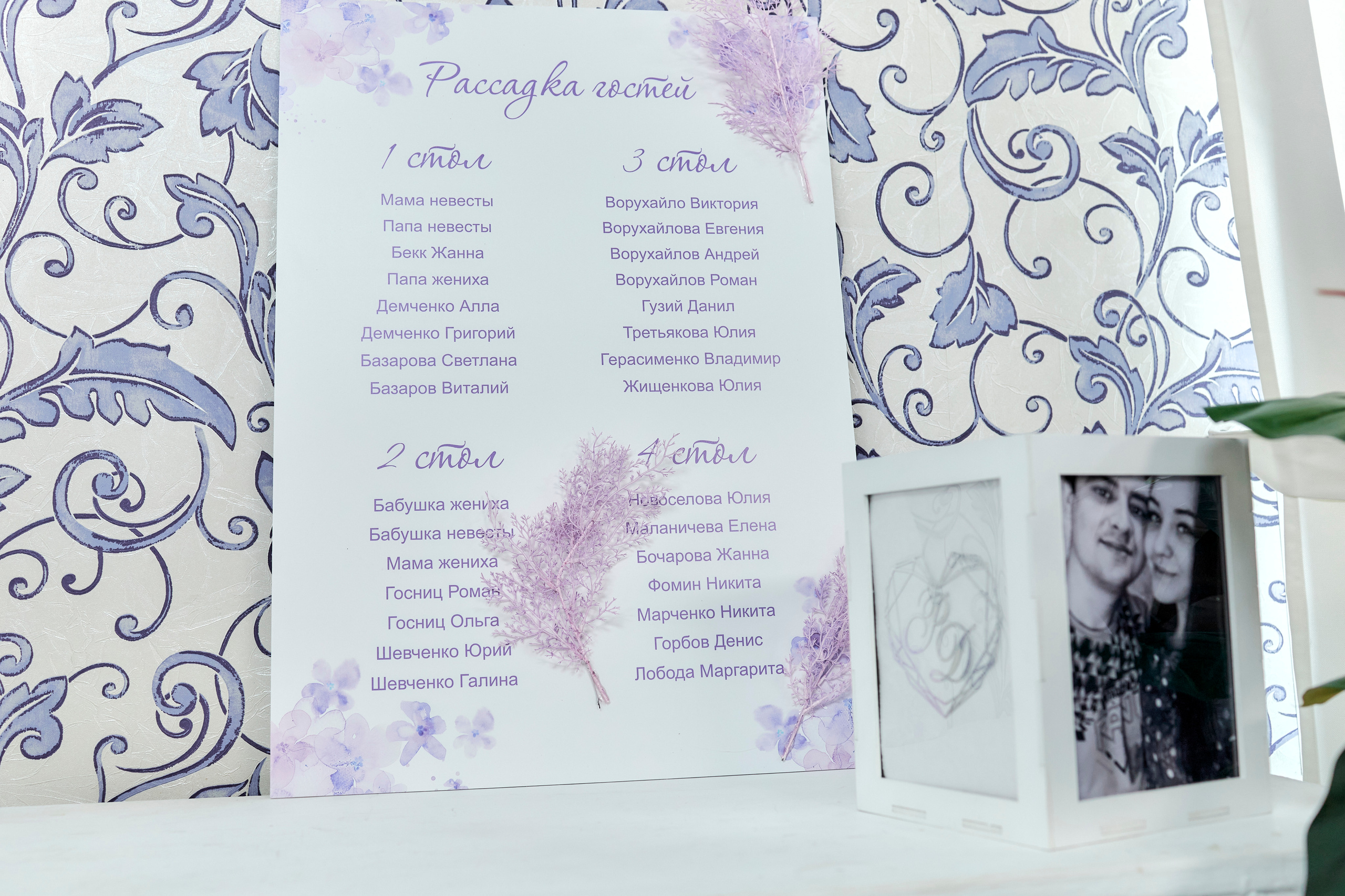 Кафе Гжель (сиреневый цвет). Фотограф Иван Кузьмин на любое Ваше мероприятие