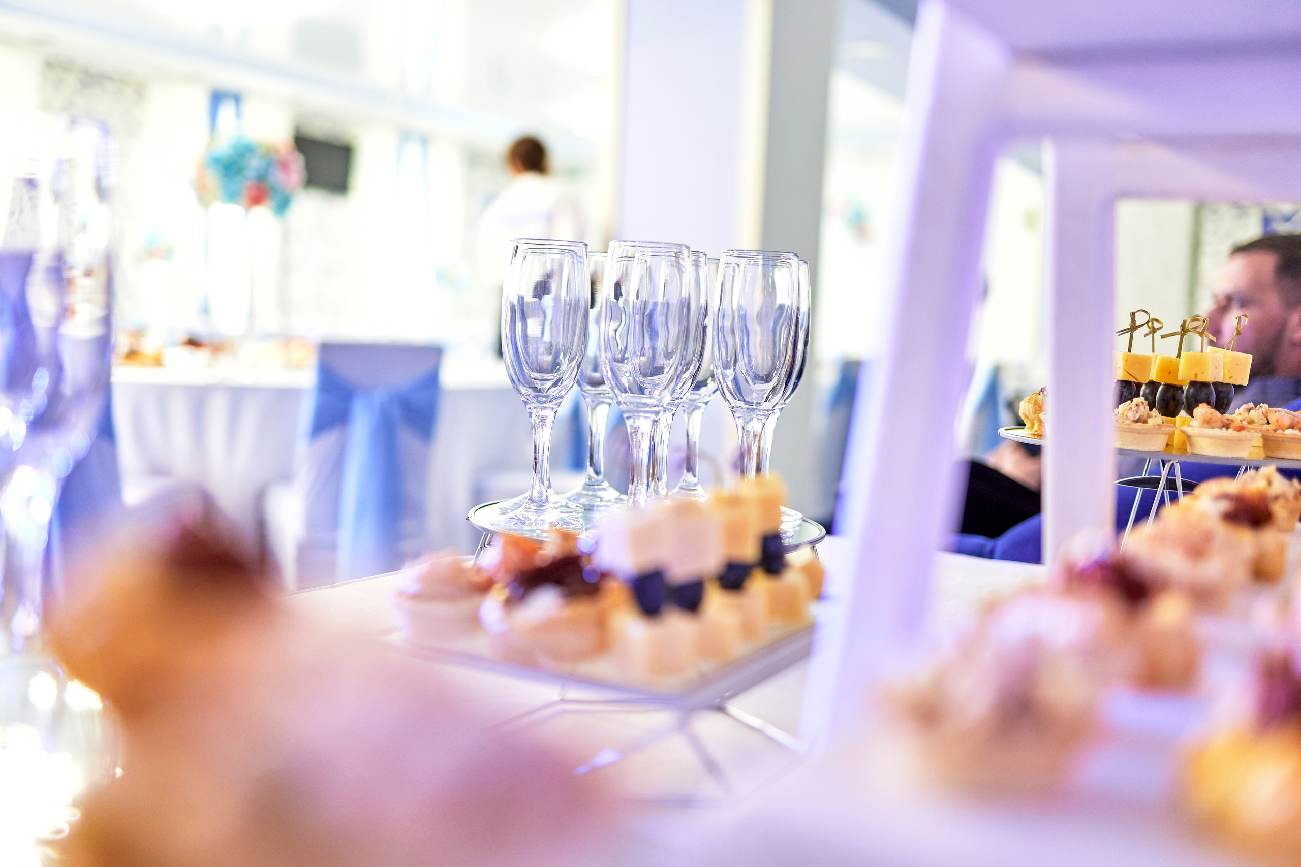 Кафе Гжель (голубой цвет). Фотограф Иван Кузьмин на любое Ваше мероприятие