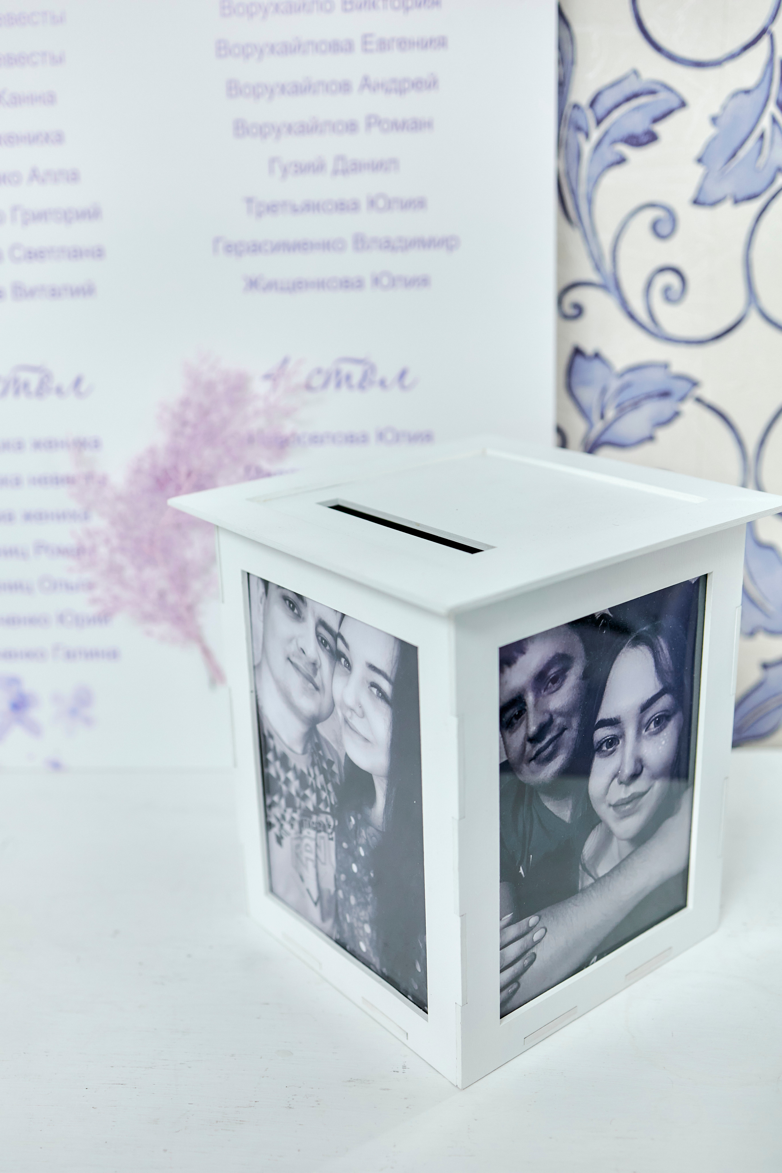 Кафе Гжель (сиреневый цвет). Фотограф Иван Кузьмин на любое Ваше мероприятие