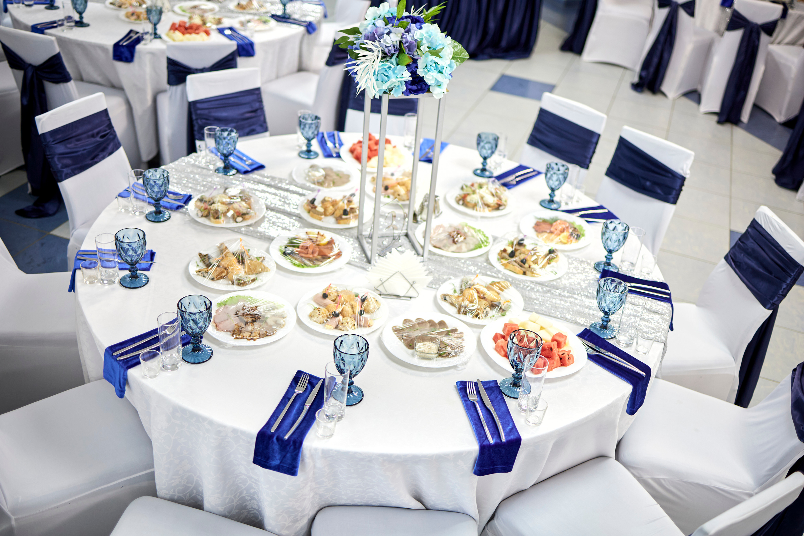 Кафе Гжель (синий цвет). Фотограф Иван Кузьмин на любое Ваше мероприятие