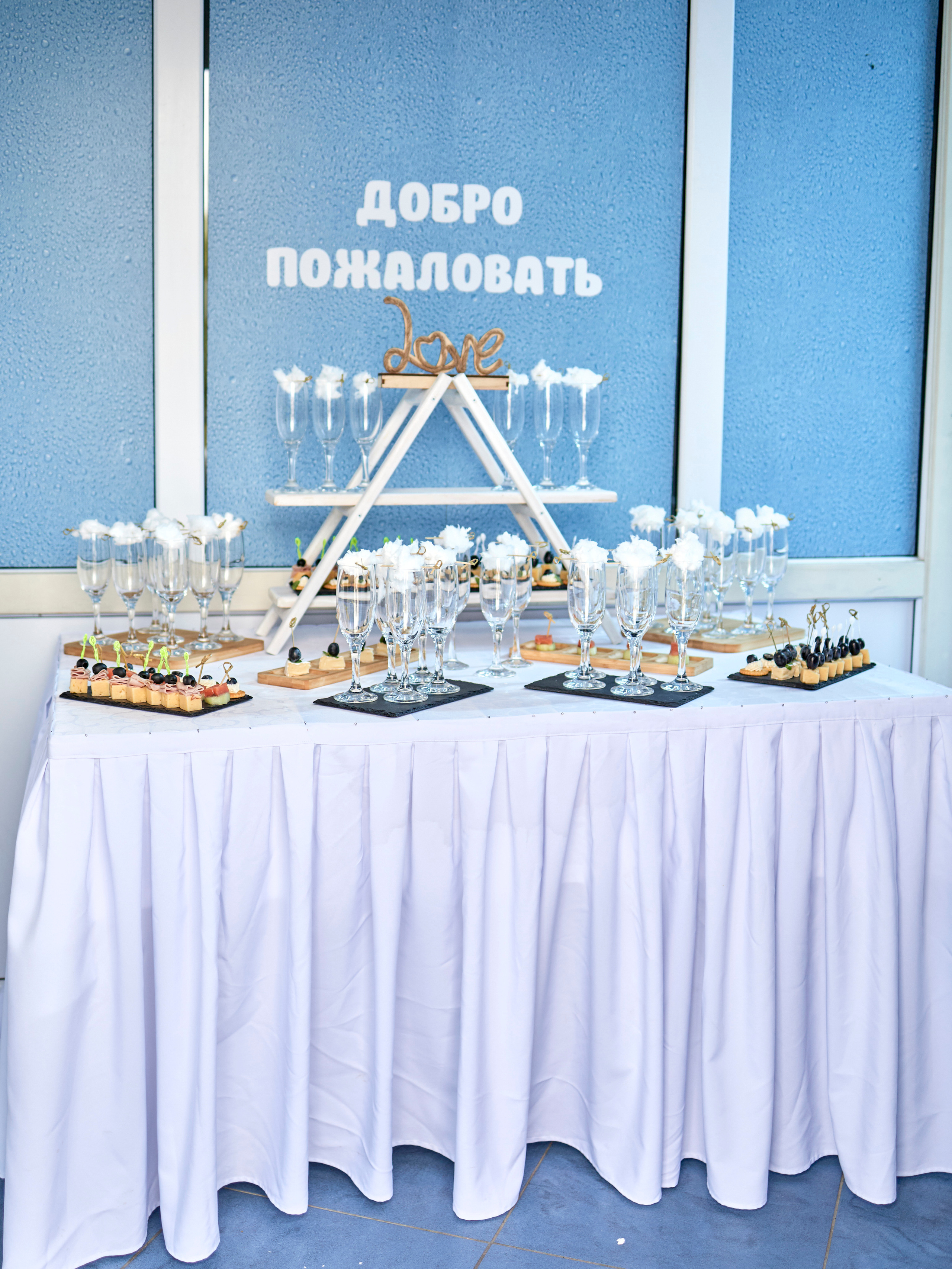 Кафе Гжель (синий цвет). Фотограф Иван Кузьмин на любое Ваше мероприятие