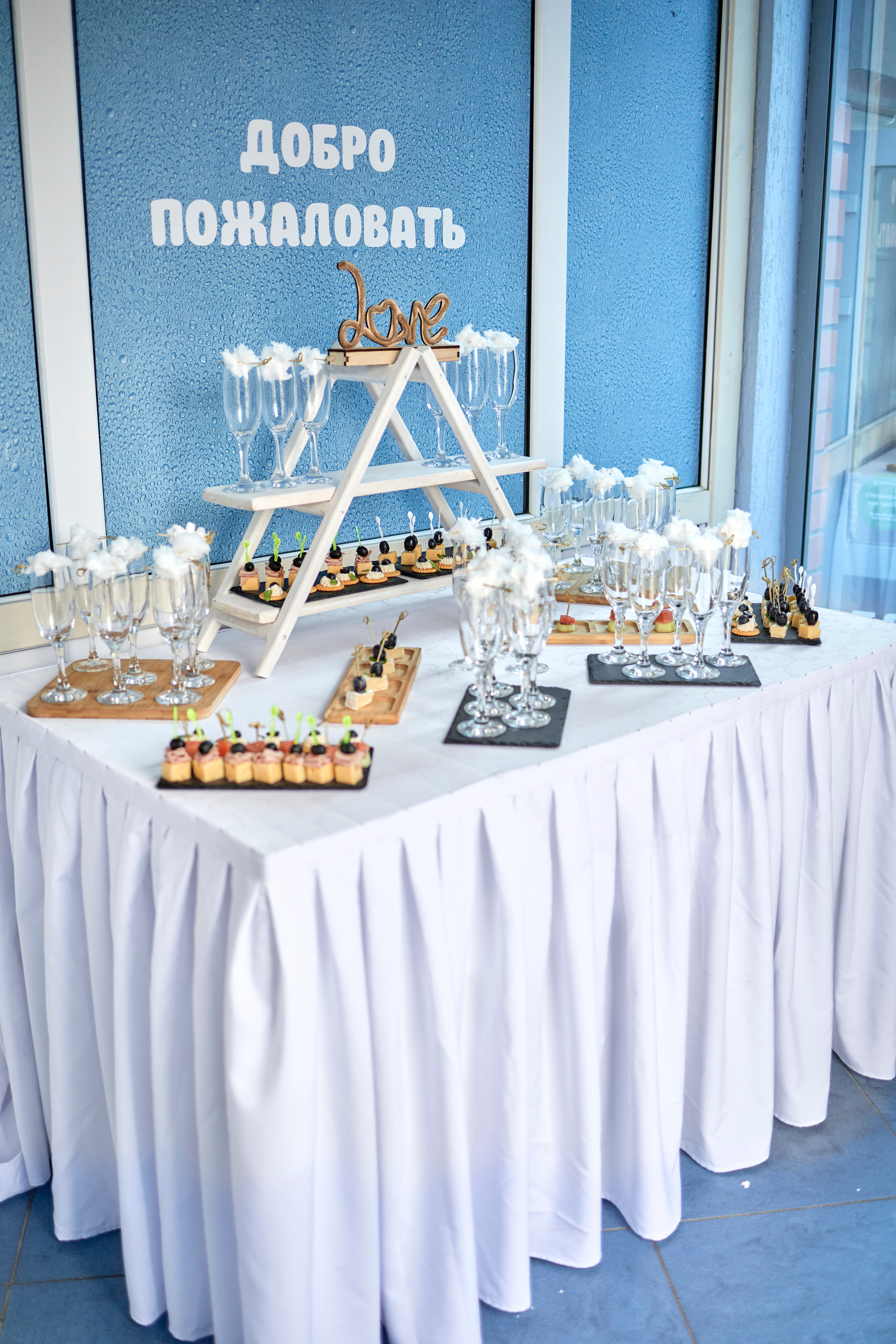 Кафе Гжель (синий цвет). Фотограф Иван Кузьмин на любое Ваше мероприятие