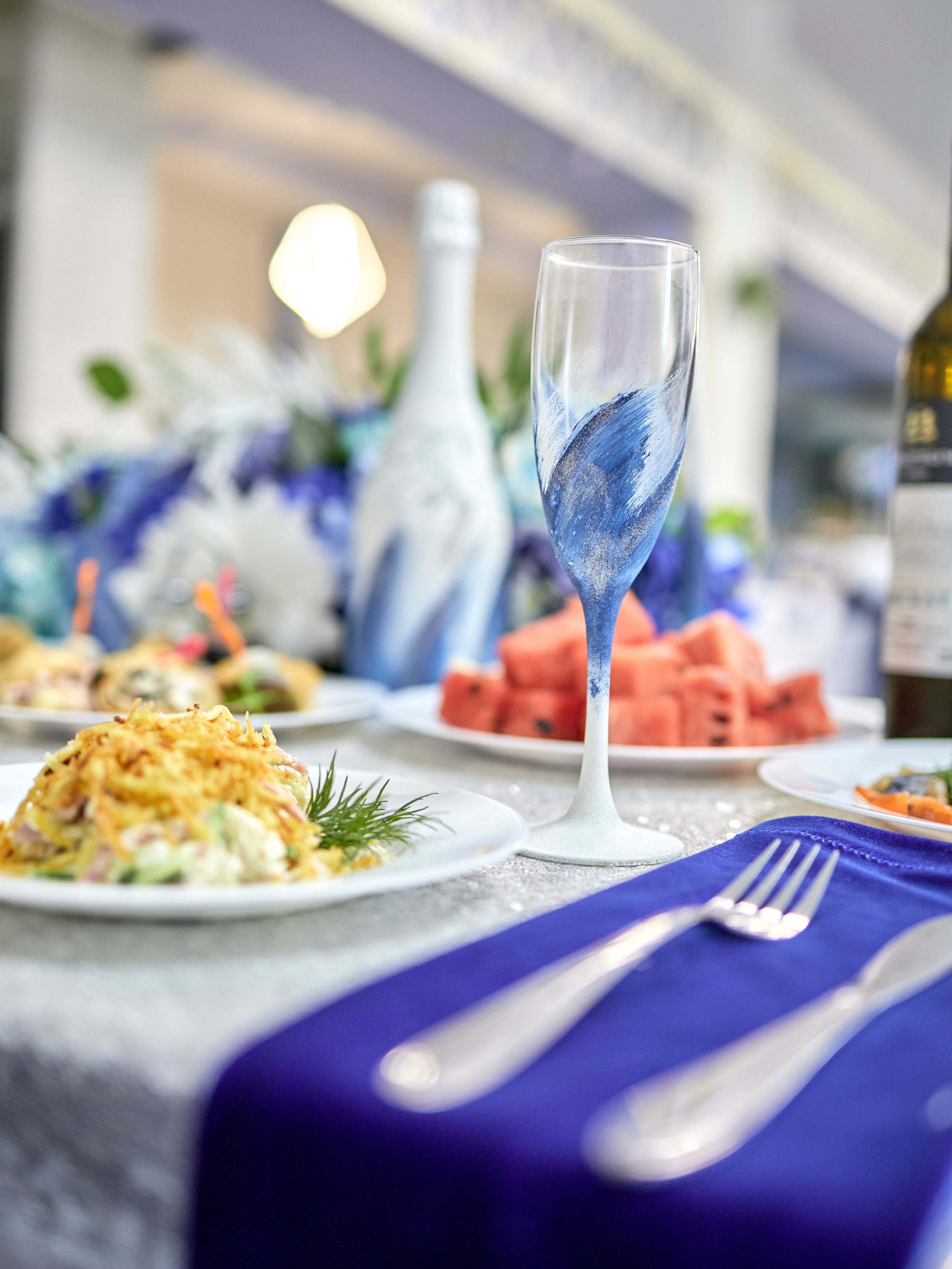 Кафе Гжель (синий цвет). Фотограф Иван Кузьмин на любое Ваше мероприятие