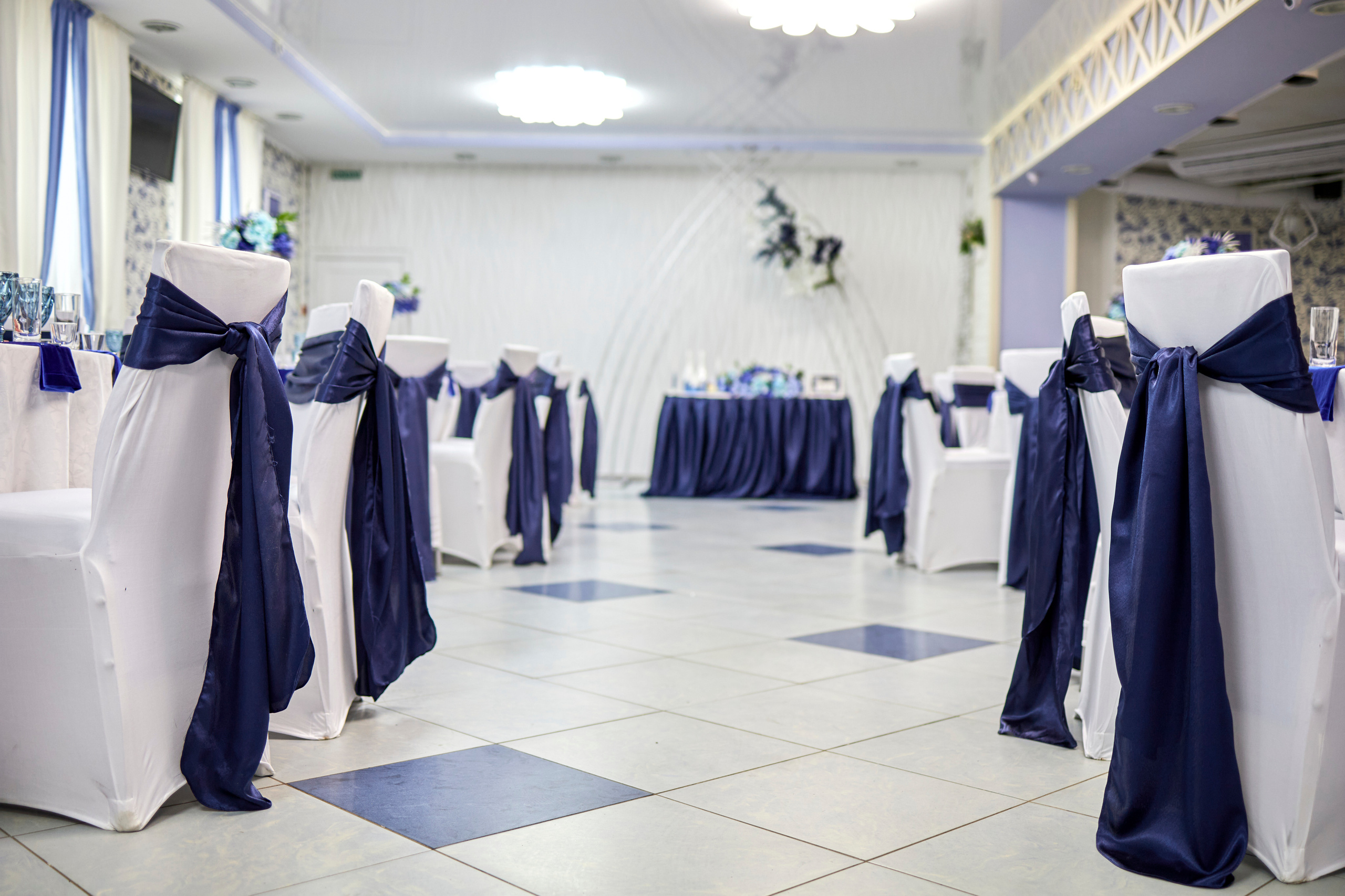 Кафе Гжель (синий цвет). Фотограф Иван Кузьмин на любое Ваше мероприятие