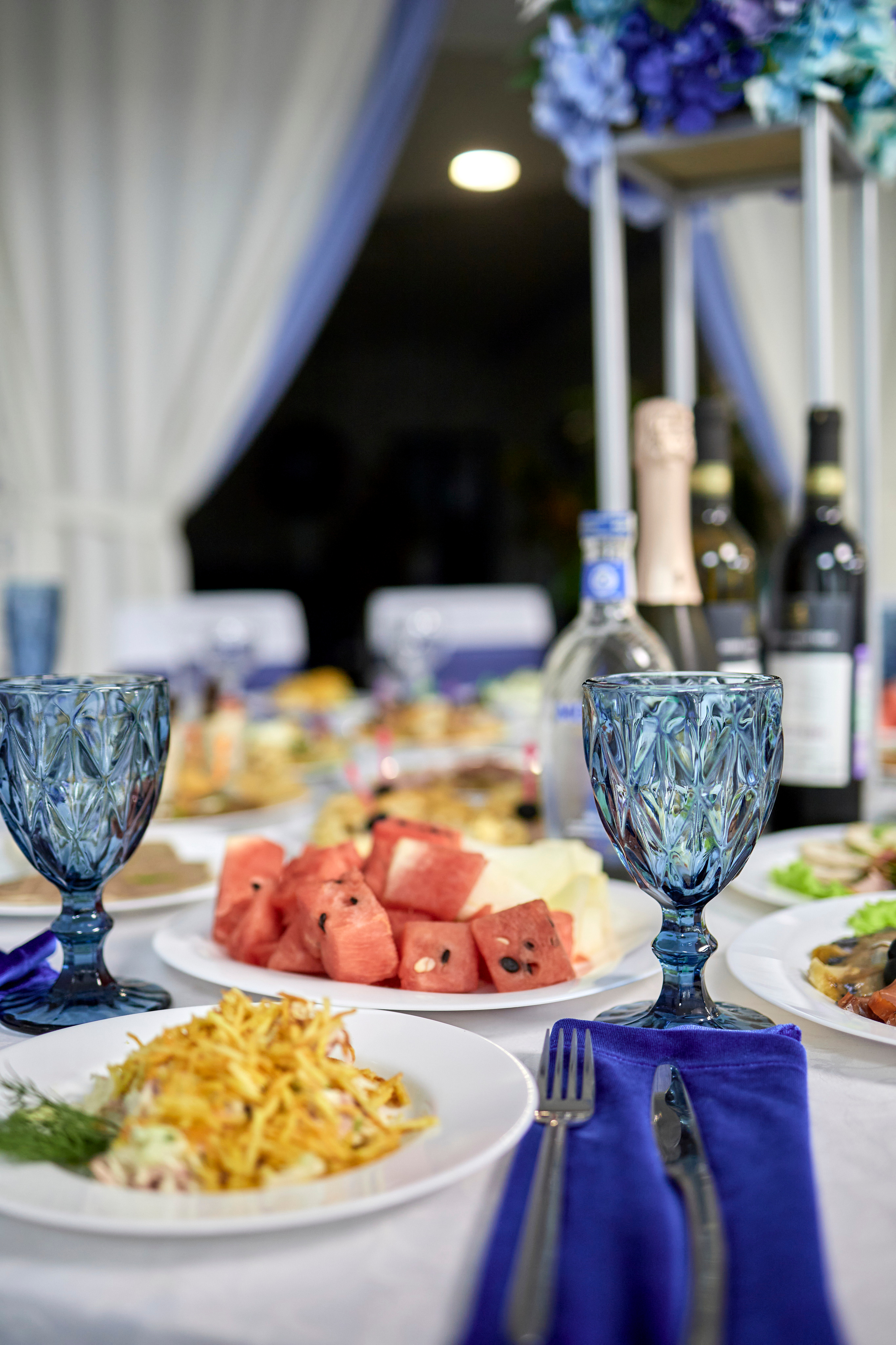 Кафе Гжель (синий цвет). Фотограф Иван Кузьмин на любое Ваше мероприятие