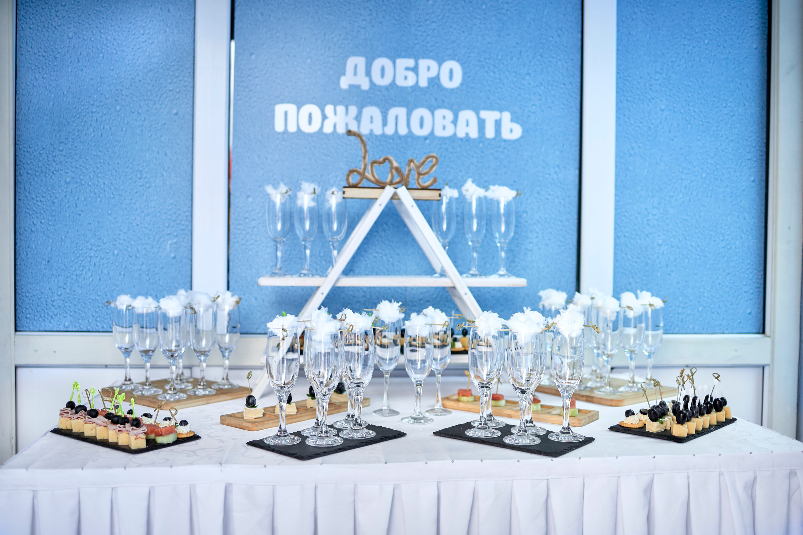 Кафе Гжель (синий цвет). Фотограф Иван Кузьмин на любое Ваше мероприятие