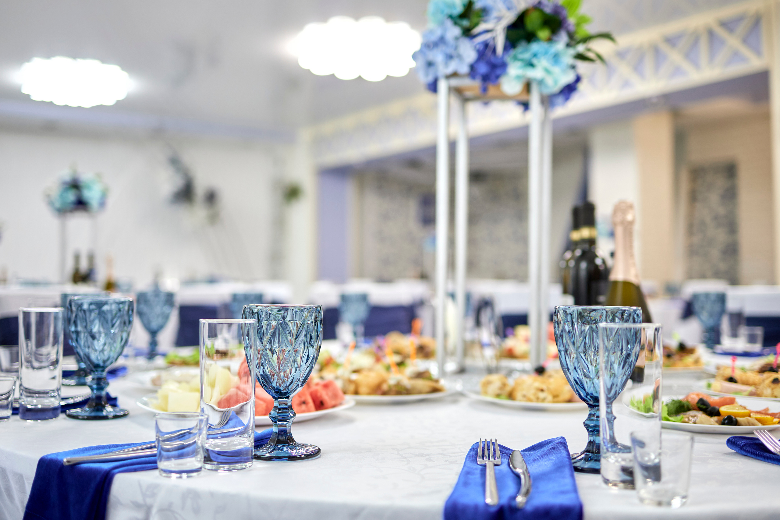 Кафе Гжель (синий цвет). Фотограф Иван Кузьмин на любое Ваше мероприятие