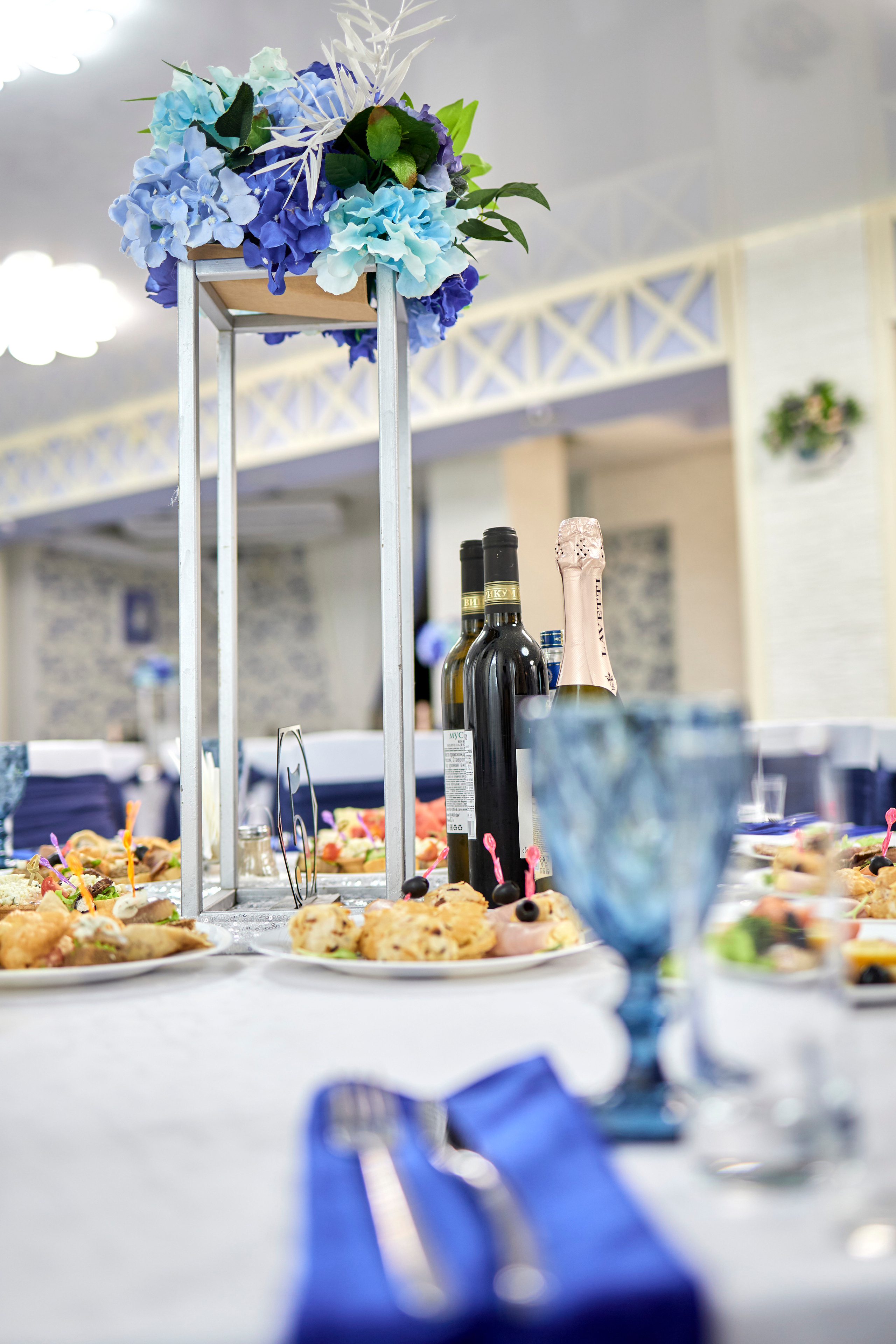 Кафе Гжель (синий цвет). Фотограф Иван Кузьмин на любое Ваше мероприятие