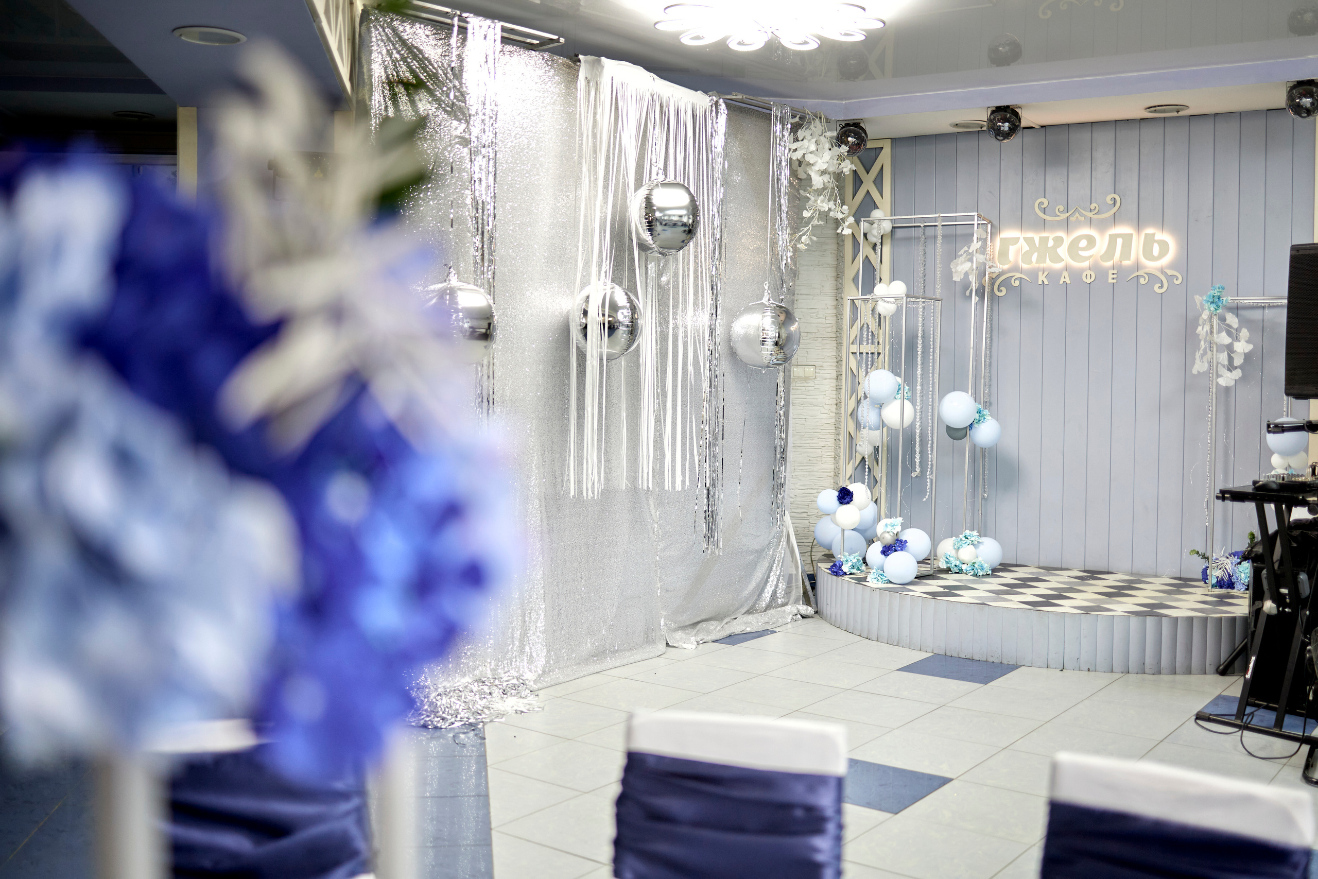 Кафе Гжель (синий цвет). Фотограф Иван Кузьмин на любое Ваше мероприятие