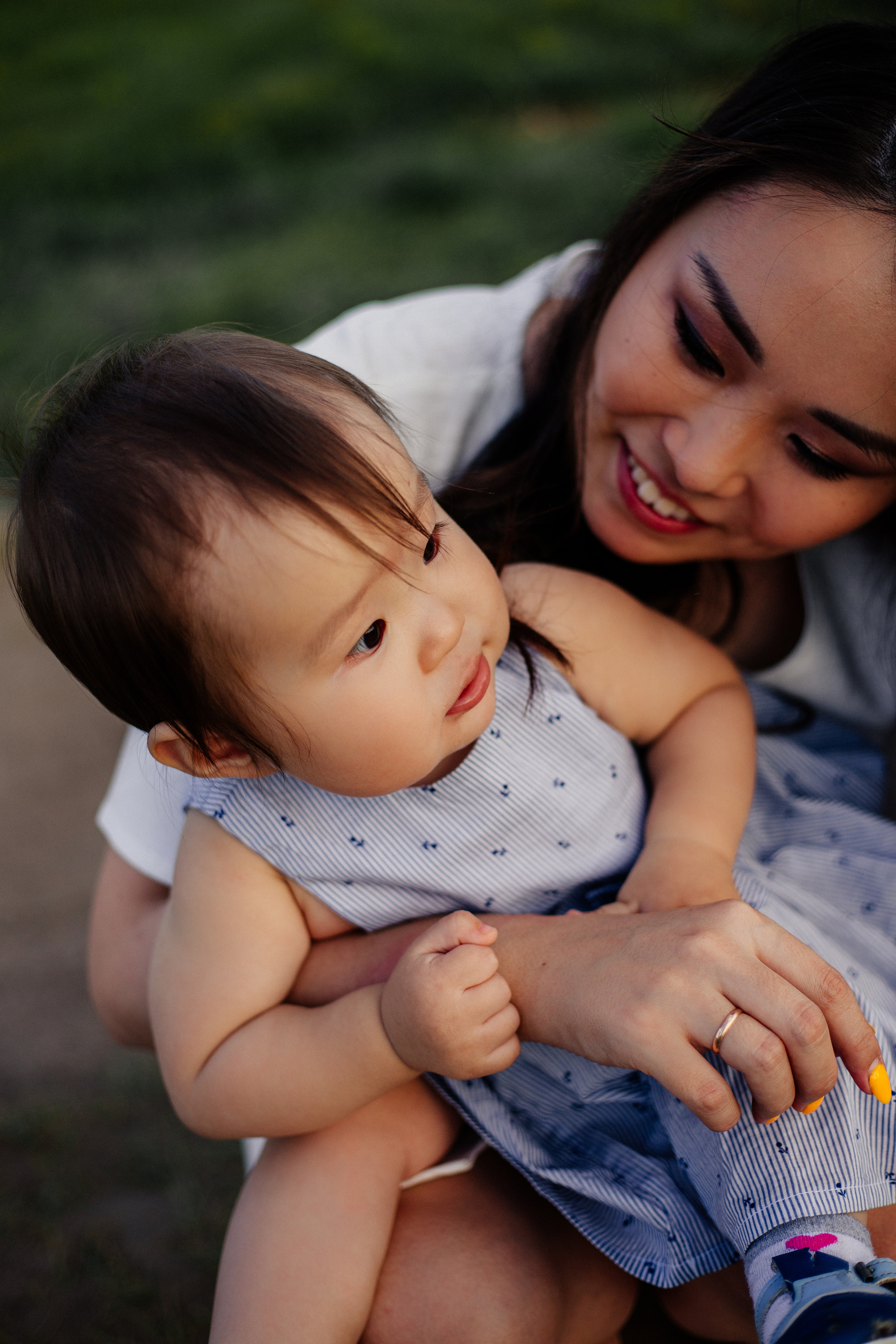 Ариша с родителями. Фотограф Бурятии София Андриянова