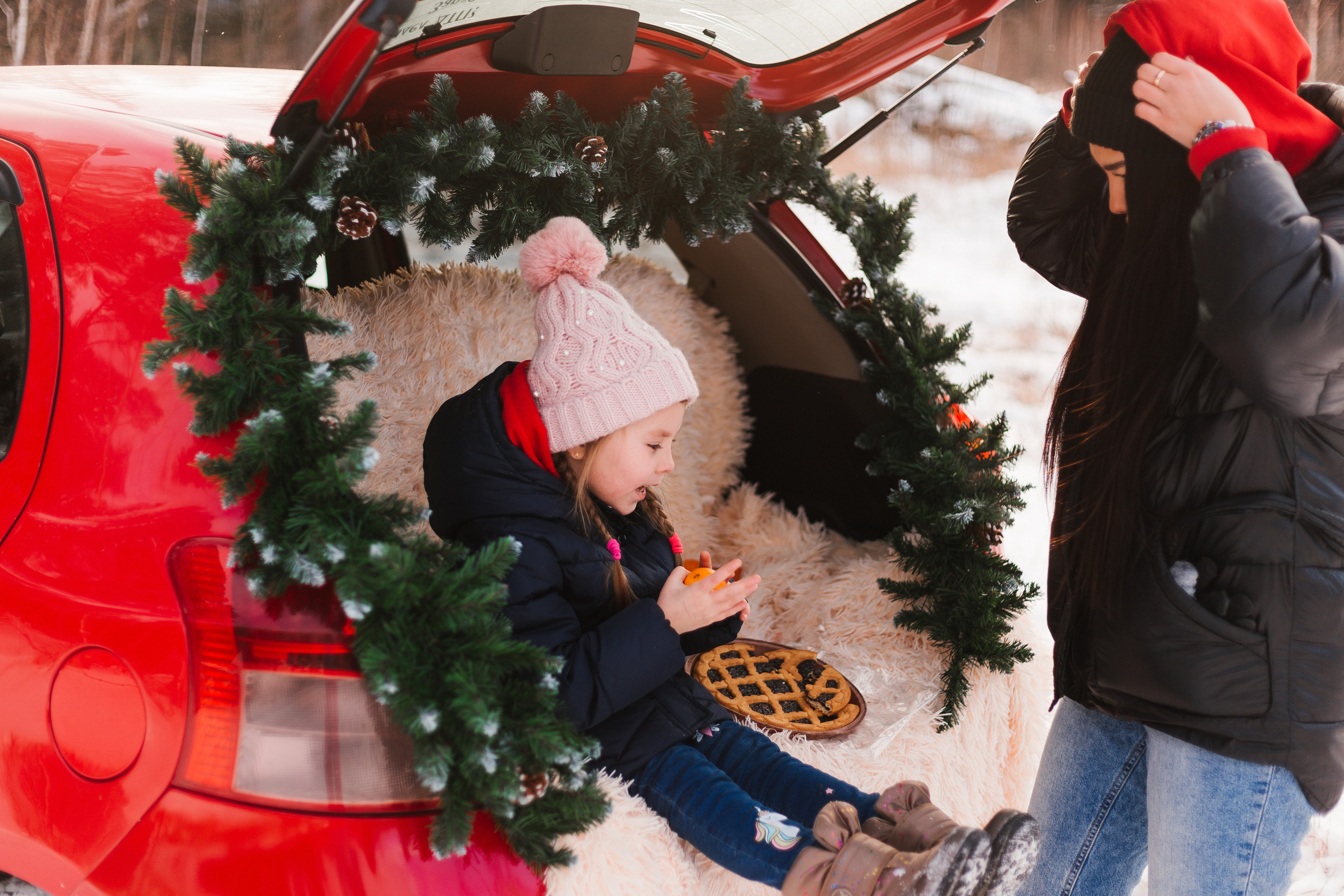 Надежда с дочкой Евой. Фотограф Бурятии София Андриянова