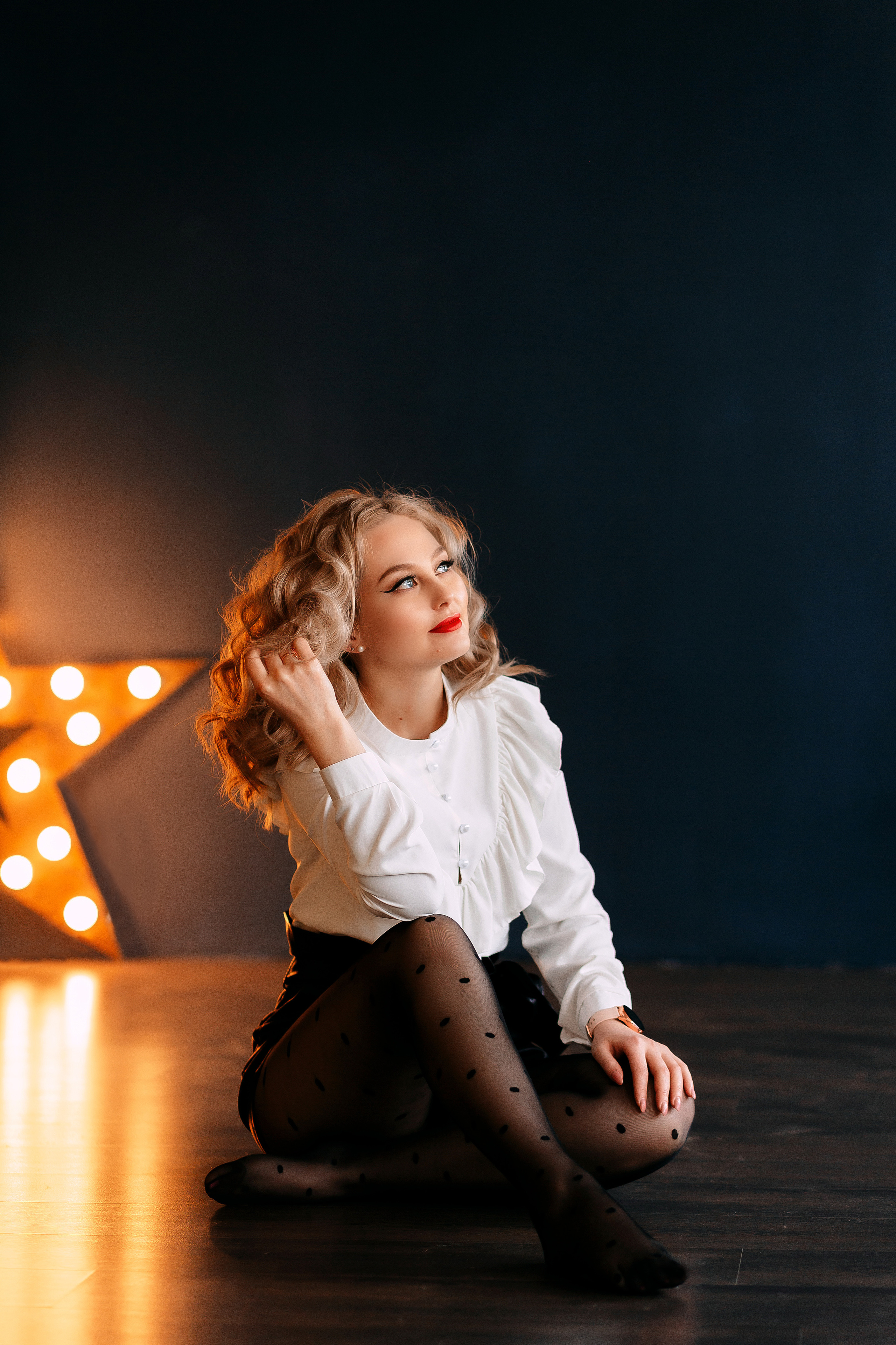 В студии с естественным светом. Фотограф Бурятии София Андриянова