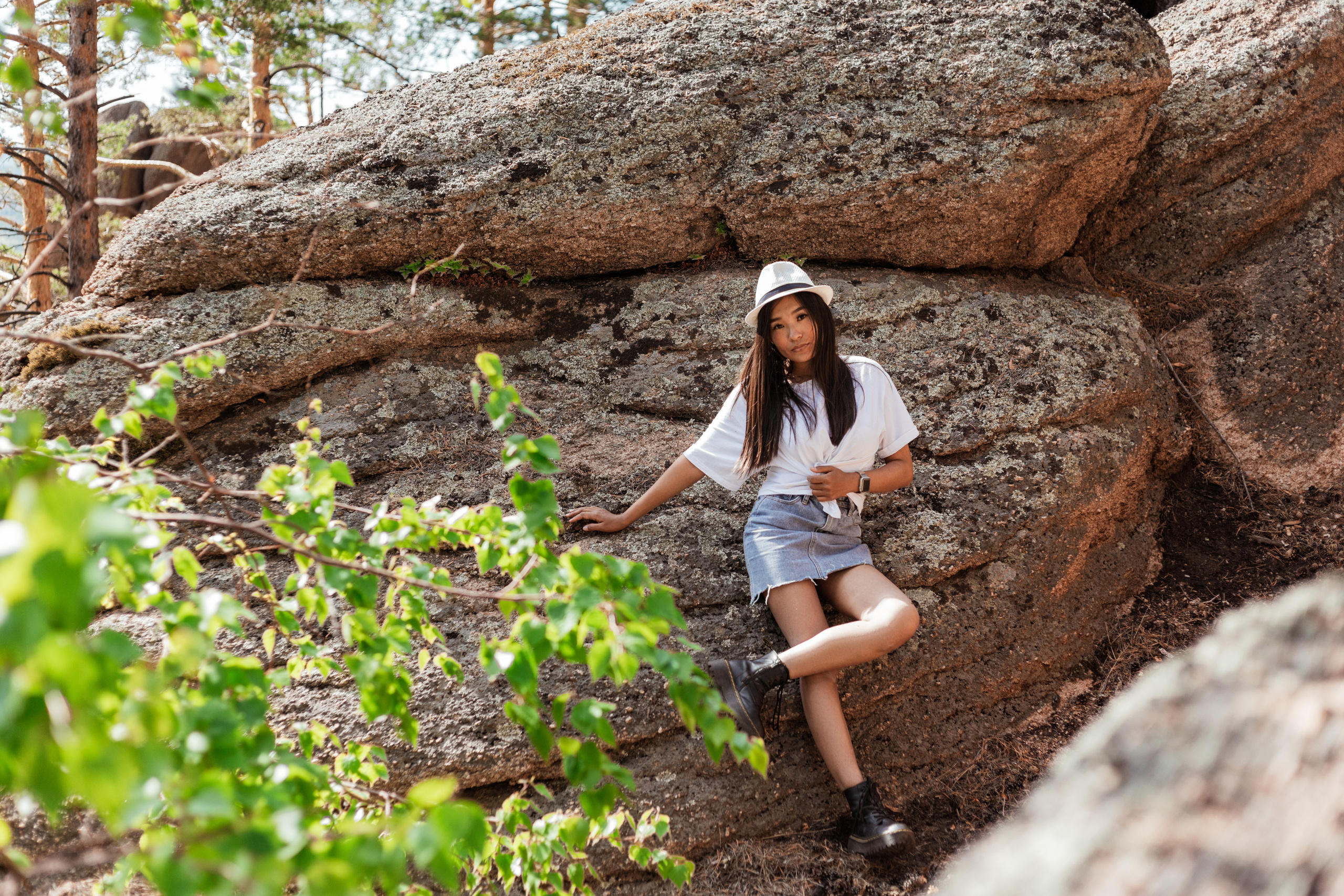 Елена и Сергей. Скалы. Фотограф Бурятии София Андриянова