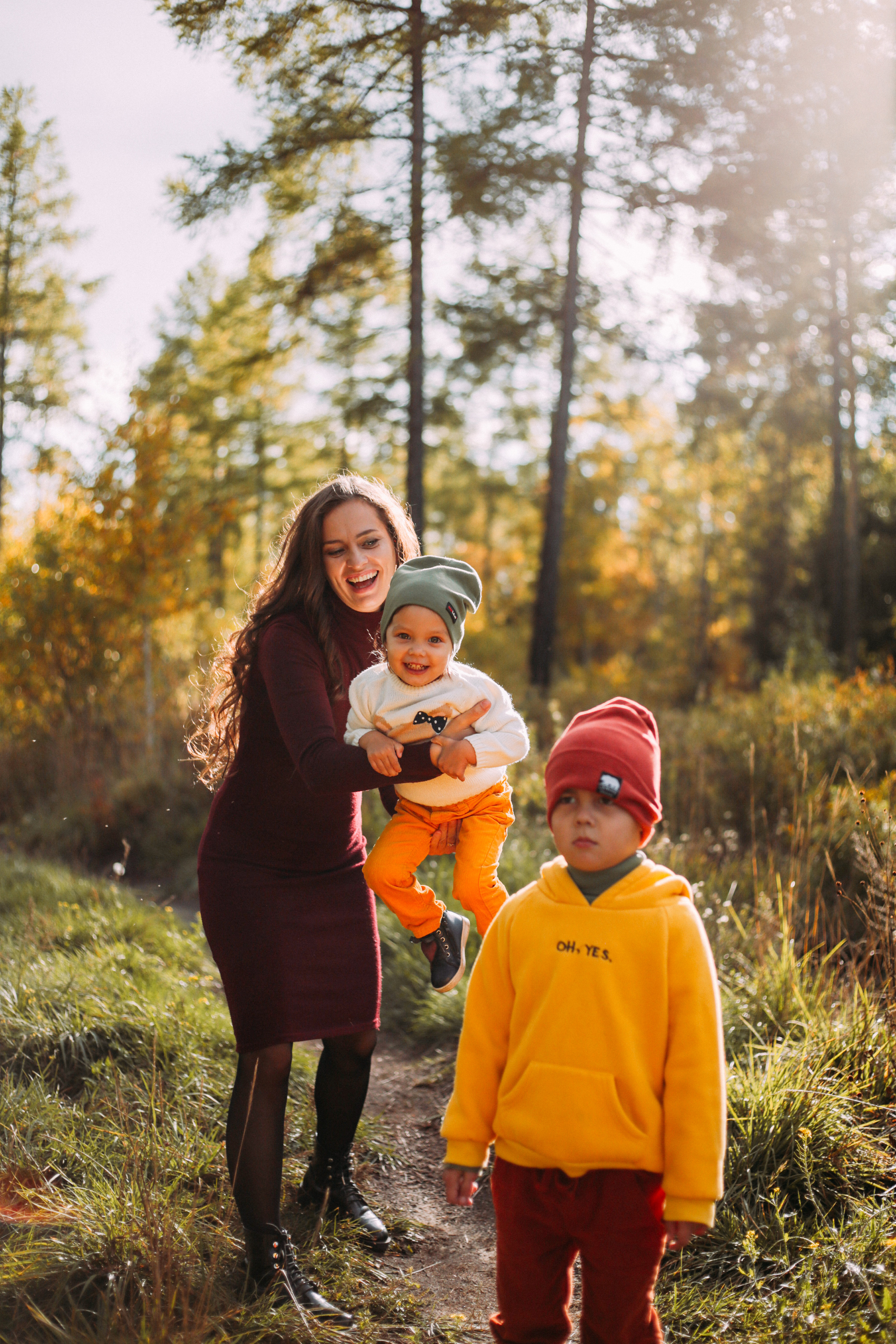Валентина и Артём с детьми. Фотограф Бурятии София Андриянова