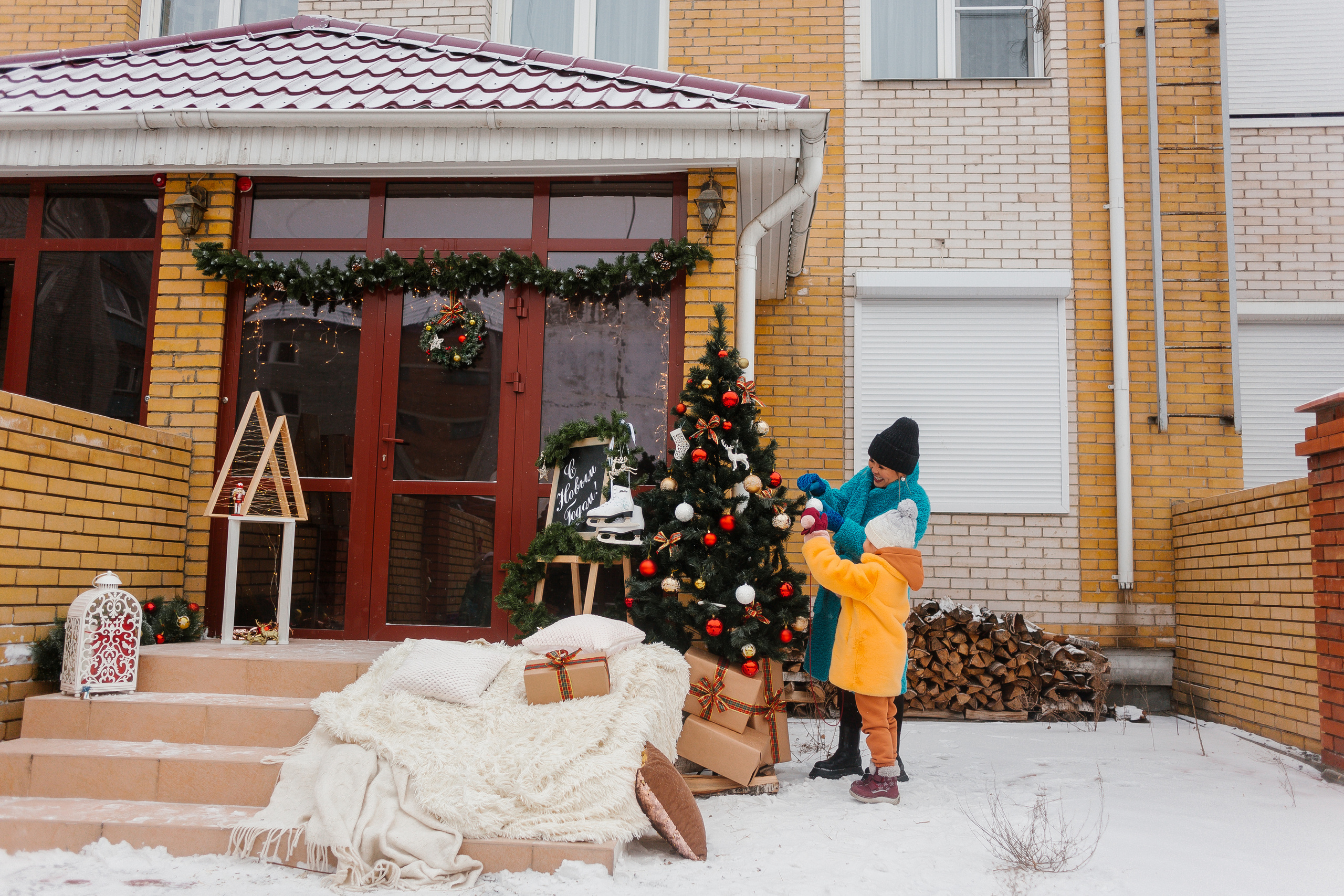 Аюна с дочкой. Фотограф Бурятии София Андриянова