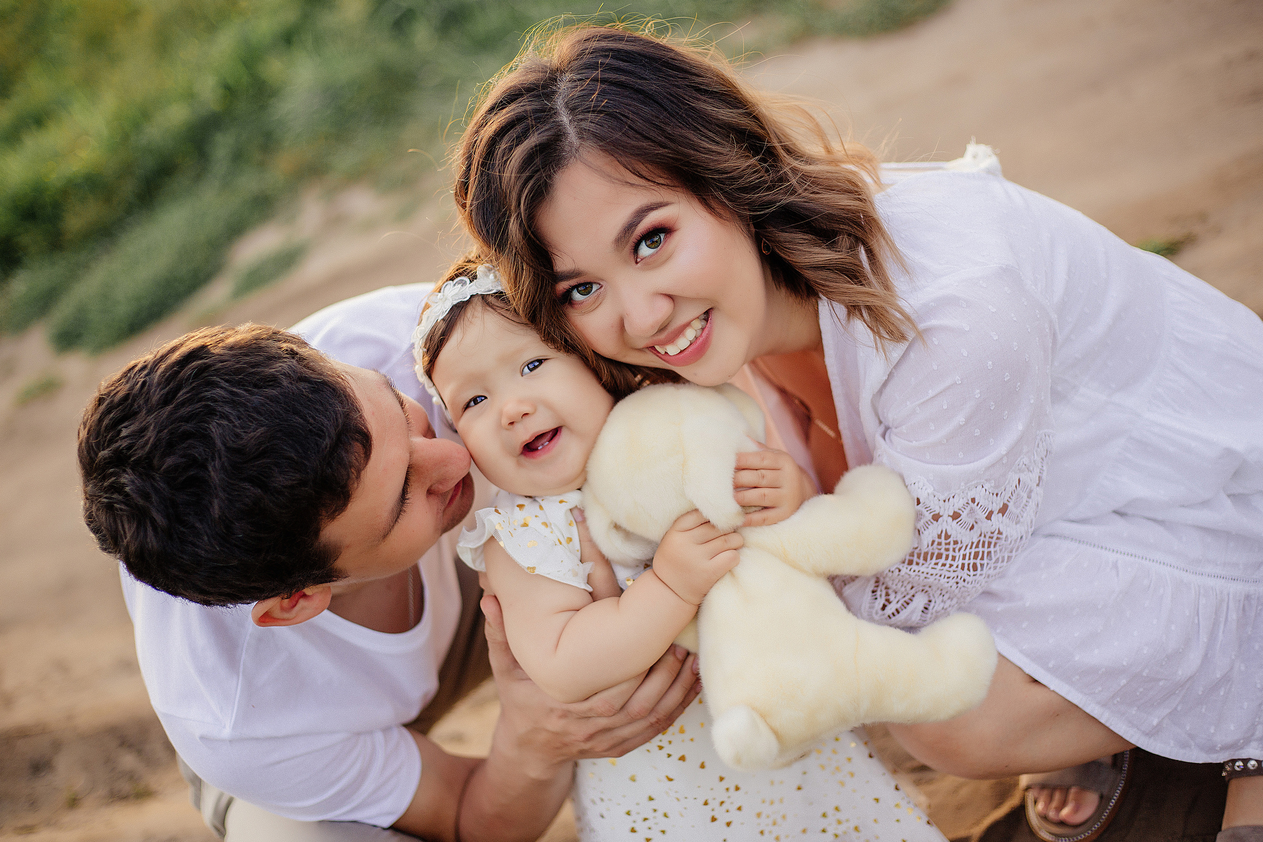 Надежда, муж и дочка. Фотограф Бурятии София Андриянова