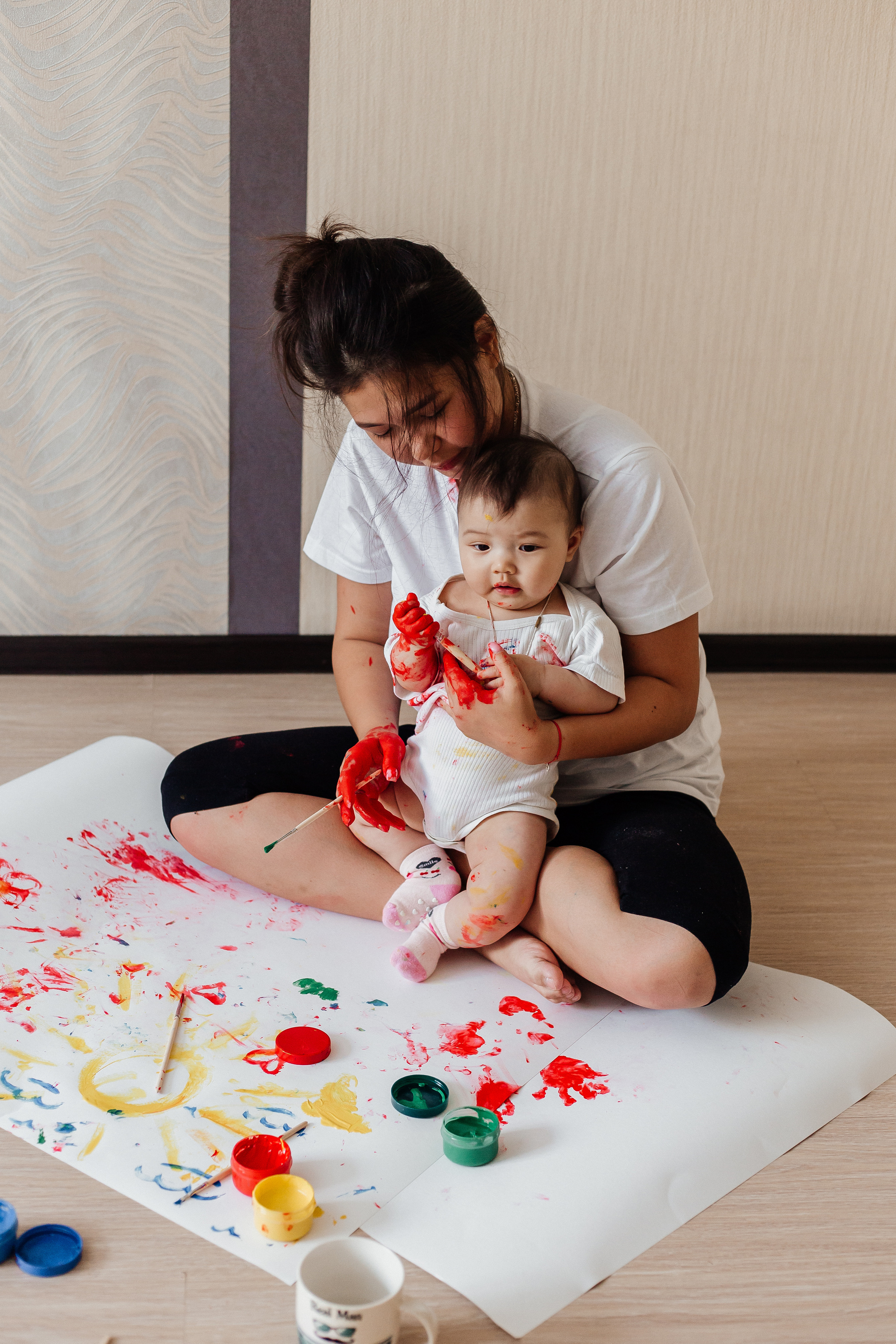 Алина с дочей. Фотограф Бурятии София Андриянова