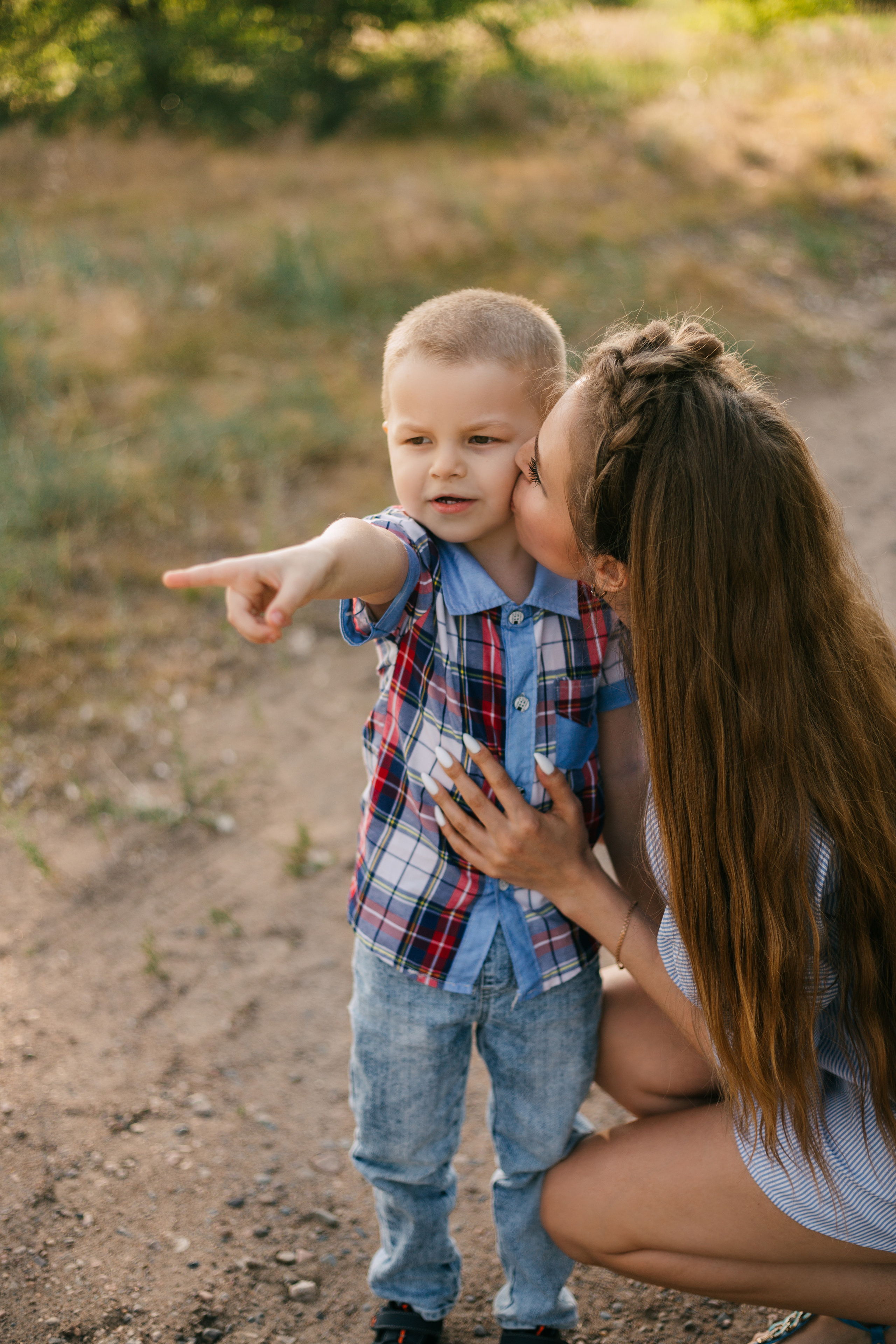 Ольга и дети. Фотограф Бурятии София Андриянова