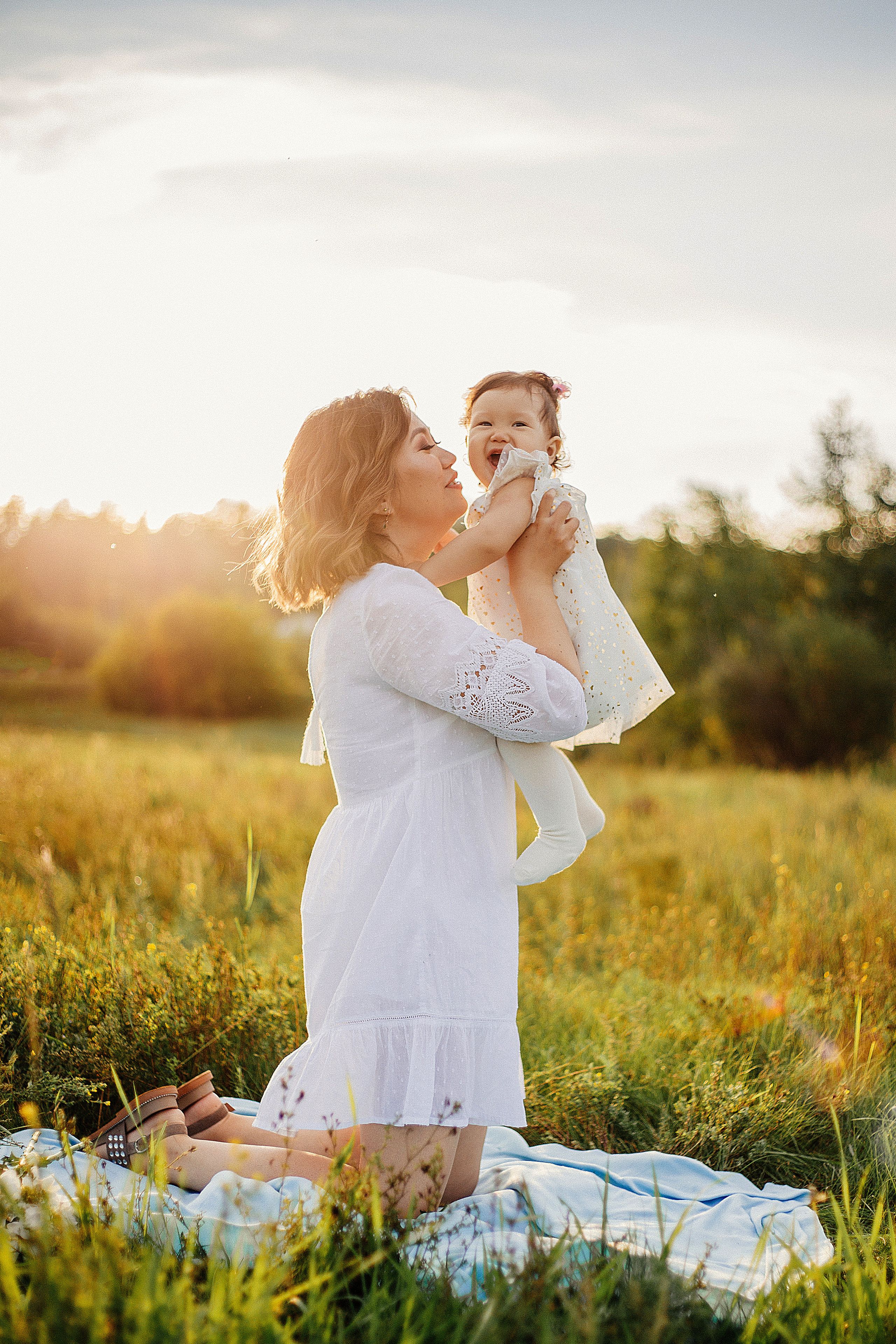 Надежда, муж и дочка. Фотограф Бурятии София Андриянова