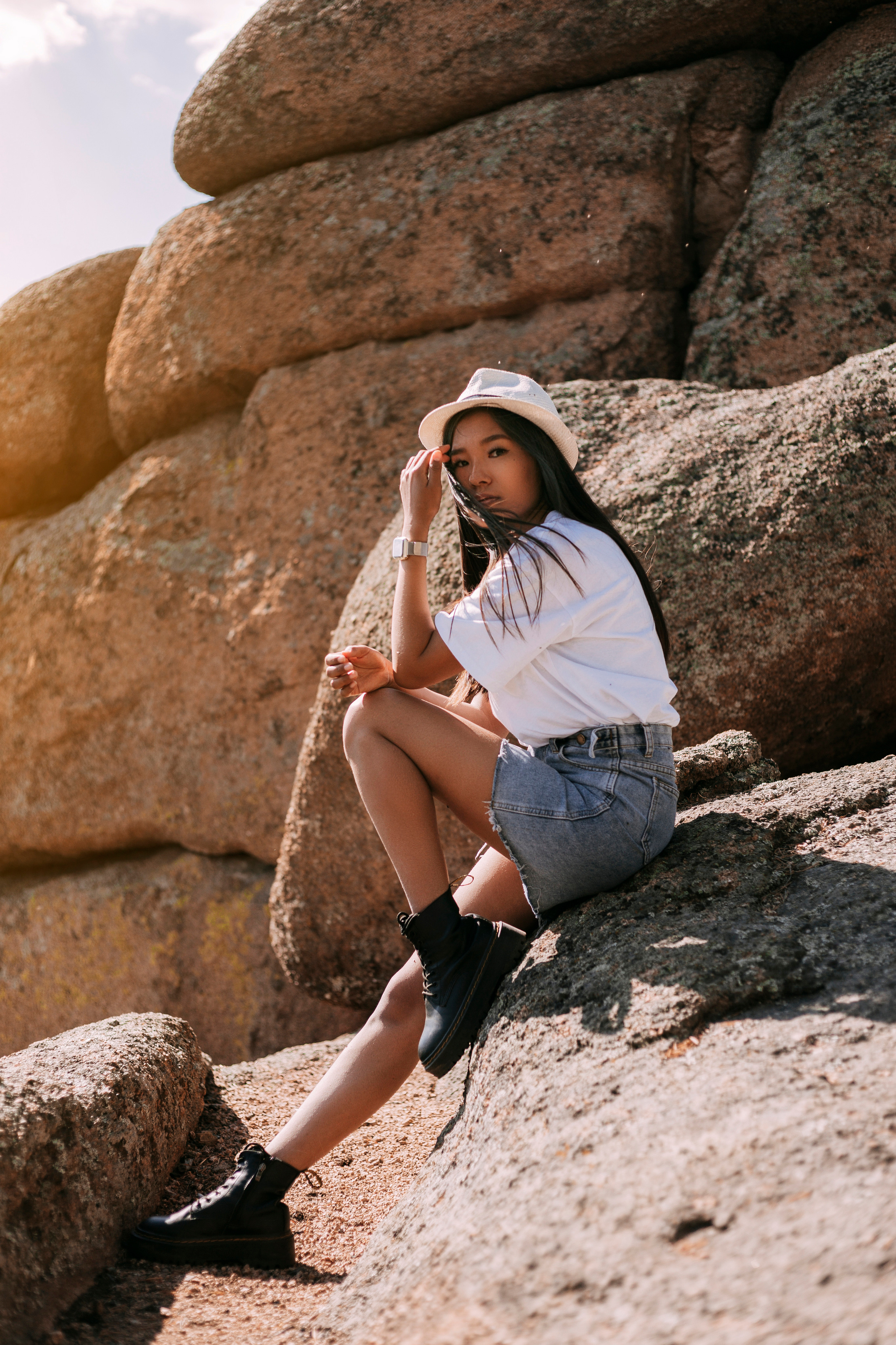 Елена и Сергей. Скалы. Фотограф Бурятии София Андриянова