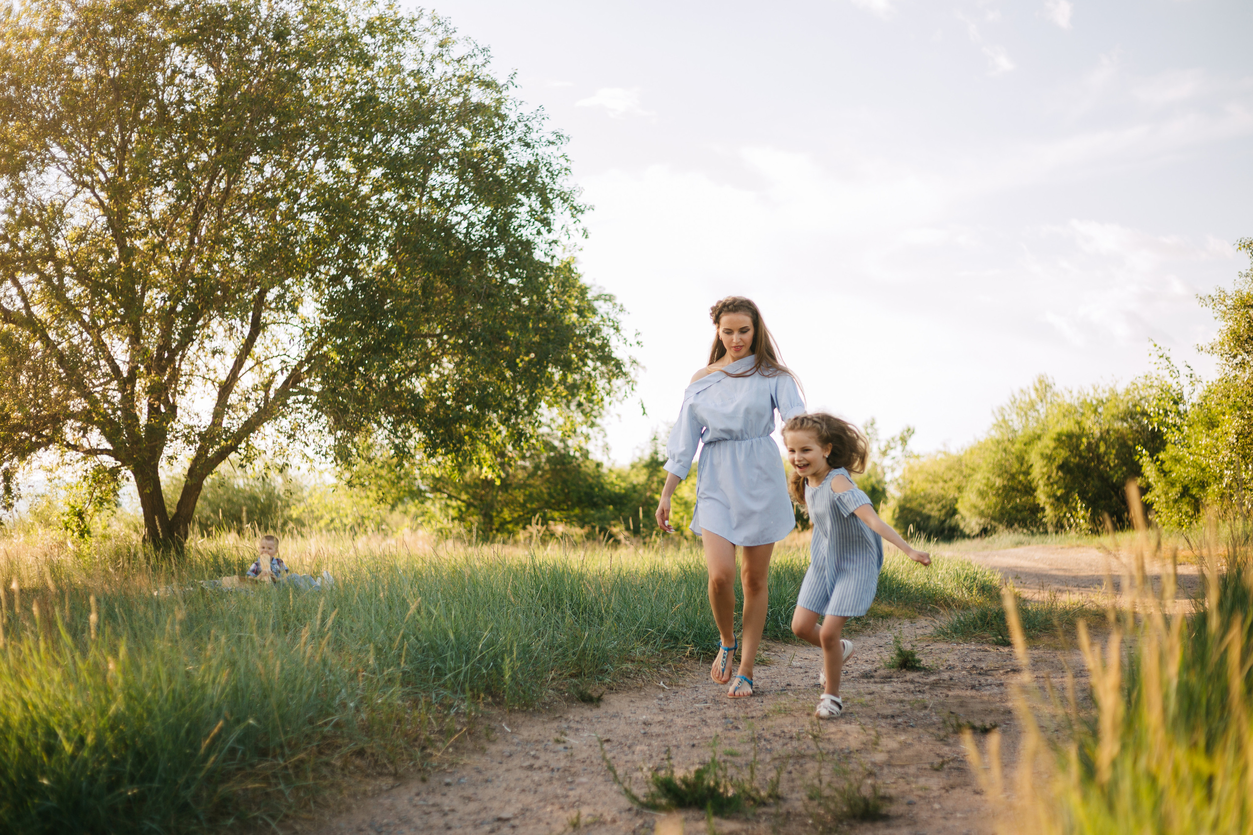 Ольга и дети. Фотограф Бурятии София Андриянова