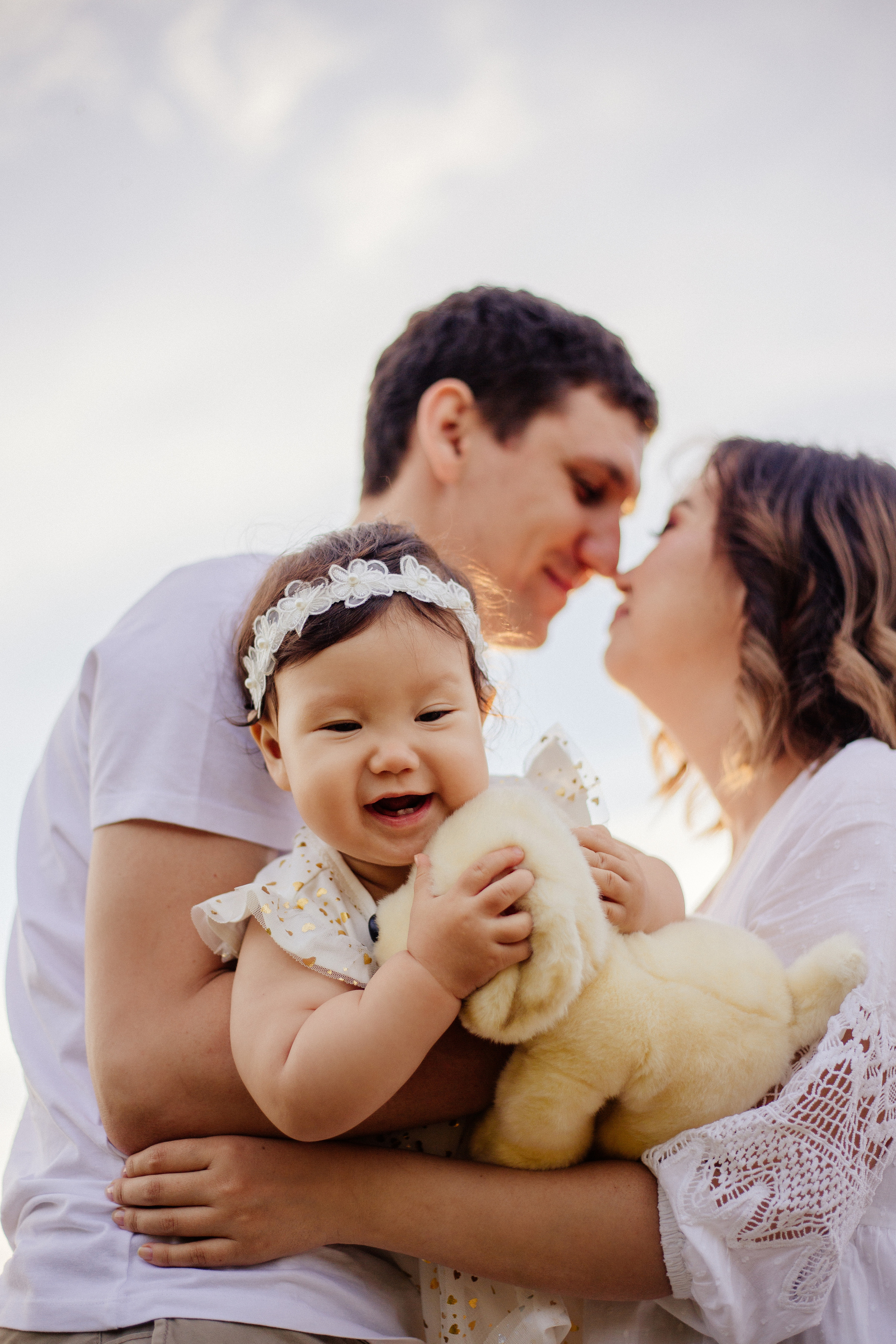 Надежда, муж и дочка. Фотограф Бурятии София Андриянова